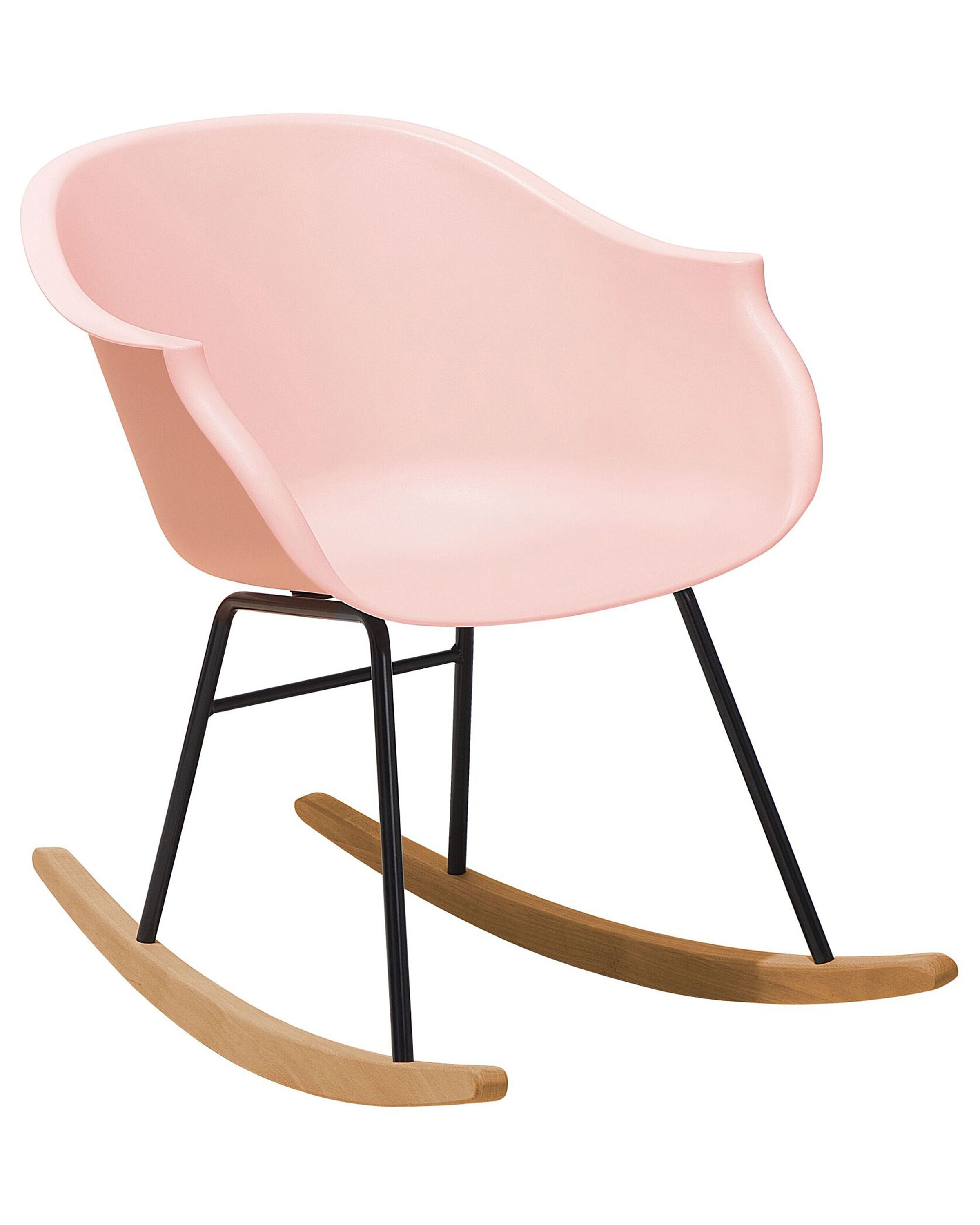 Chaise à bascule rose (photo) Chaise à bascule rose