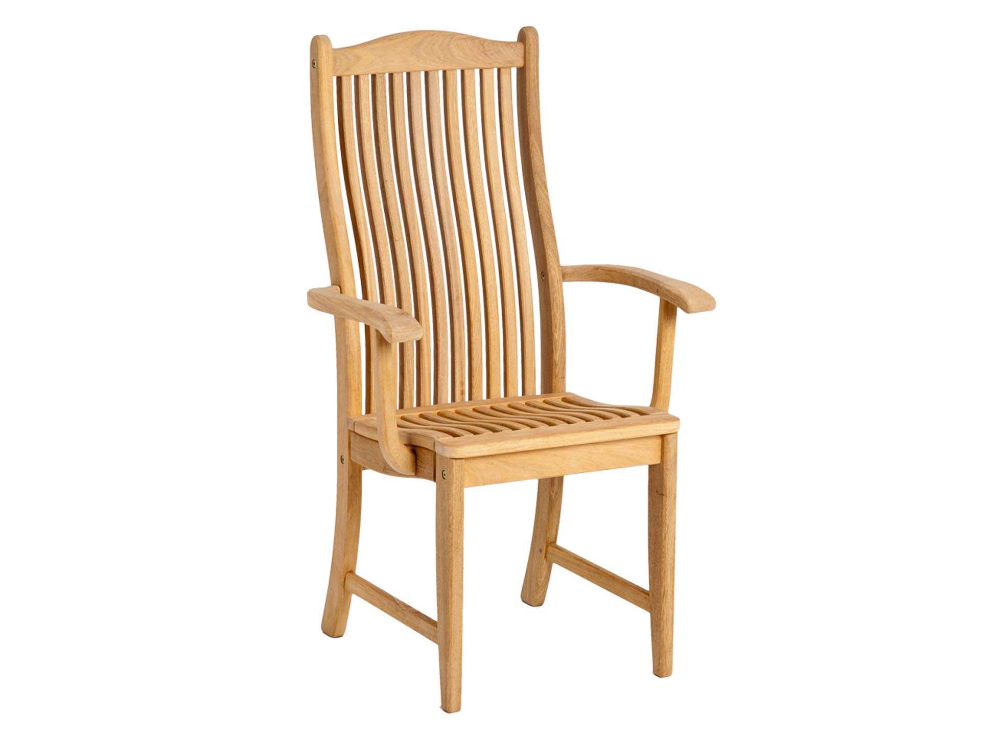 Fauteuil repas en bois clair Fauteuil repas en bois clair