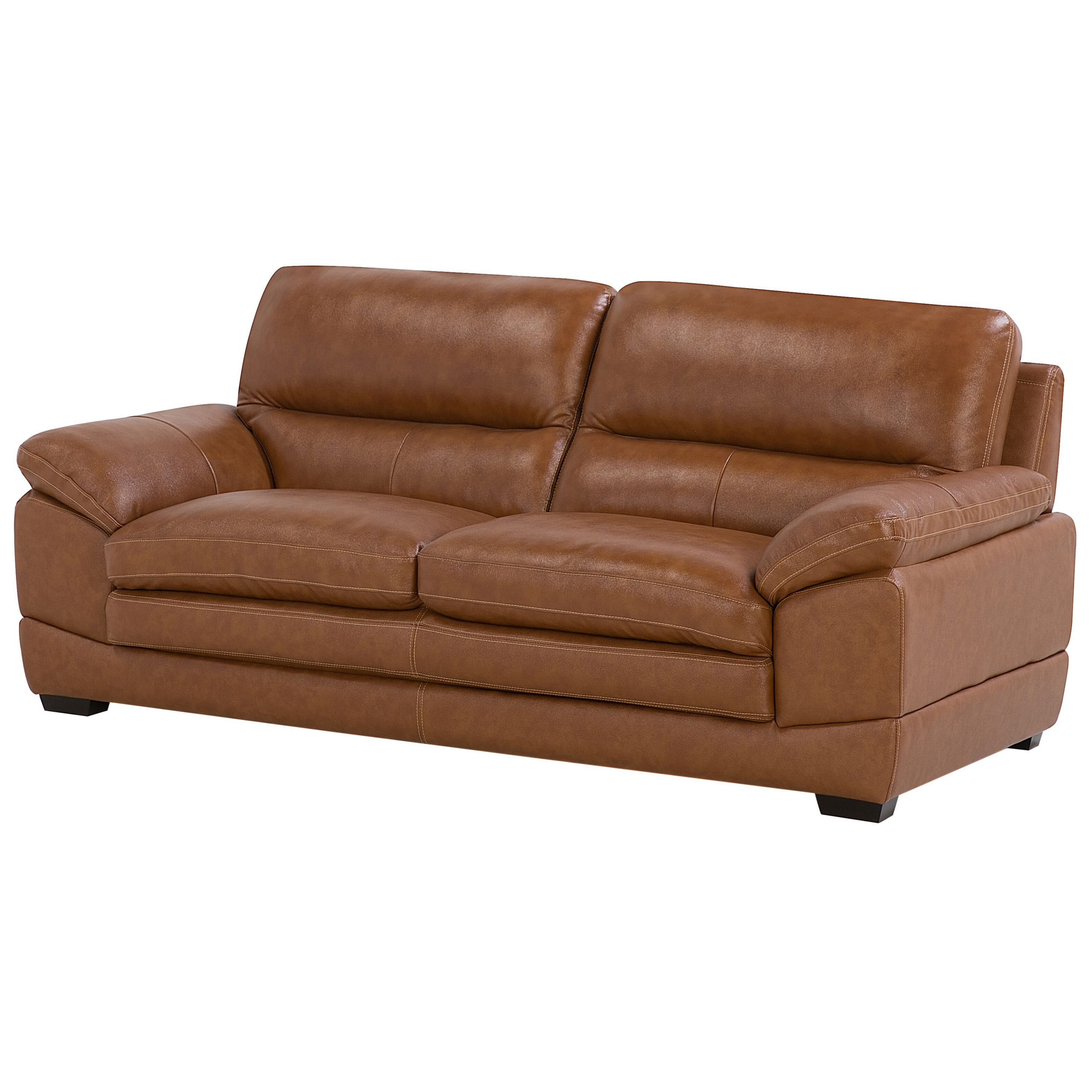 horten - Canapé relax cuir de vachette Marron - Vue supplémentaire 2