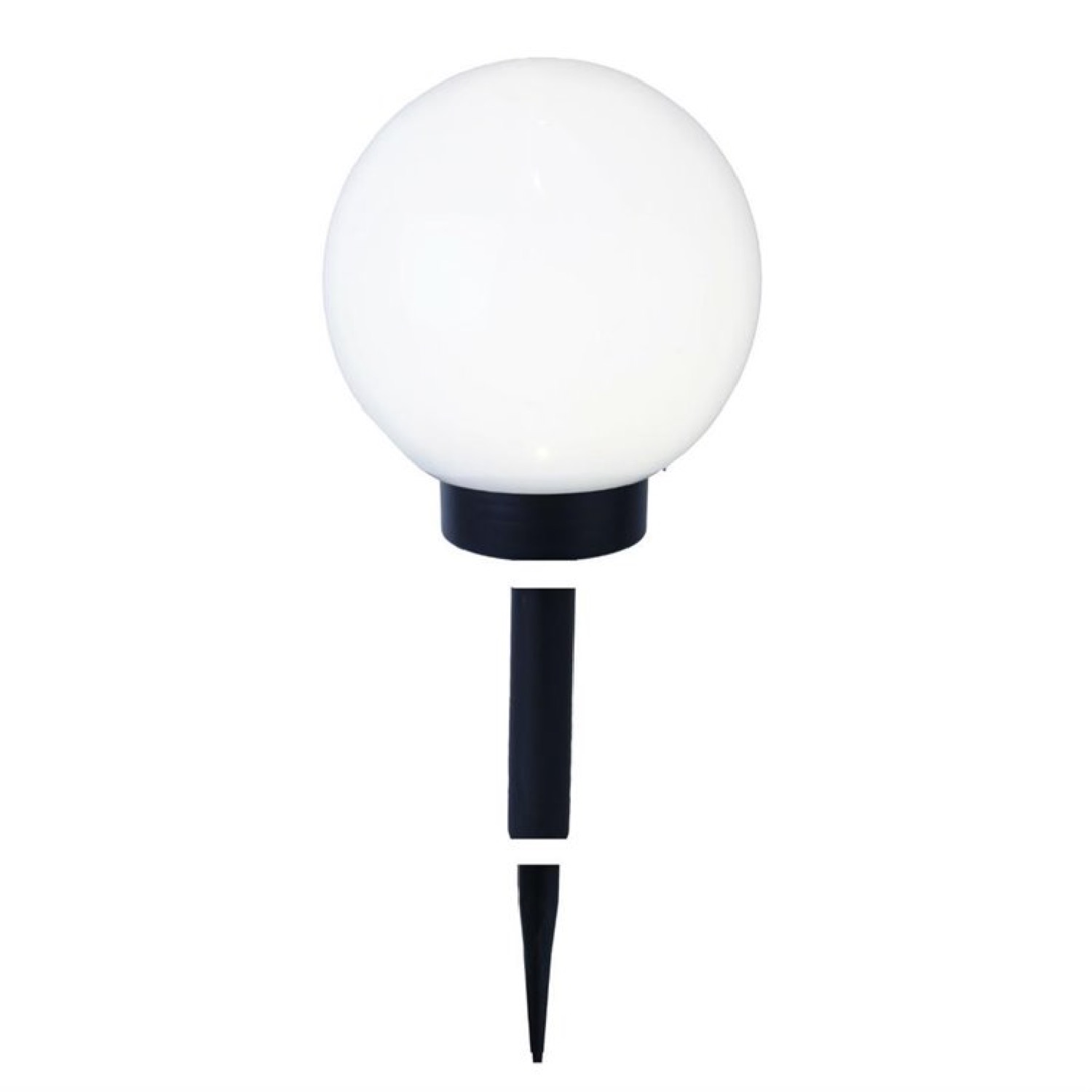 Boule lumineuse d'extérieur Solaire LED à piquer ou poser (photo) Boule lumineuse d'extérieur Solaire LED à piquer ou poser