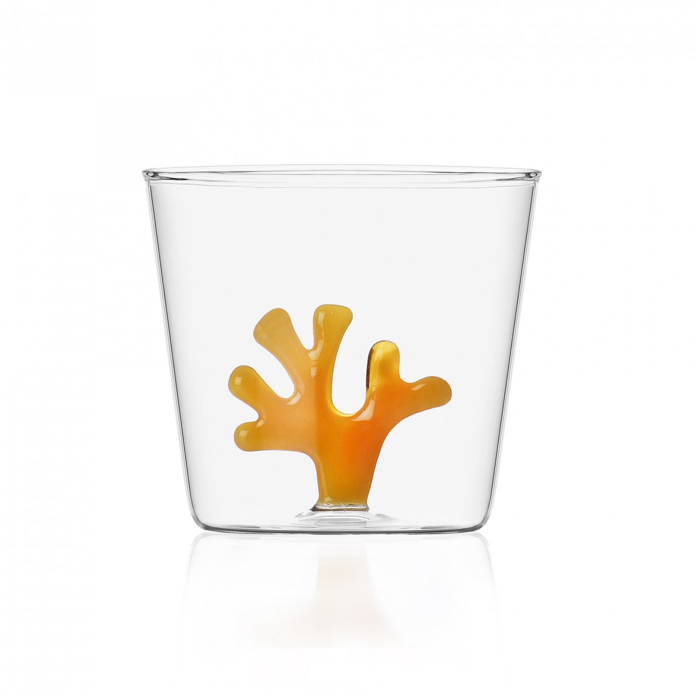 Verre tumbler corail orange Verre tumbler corail orange