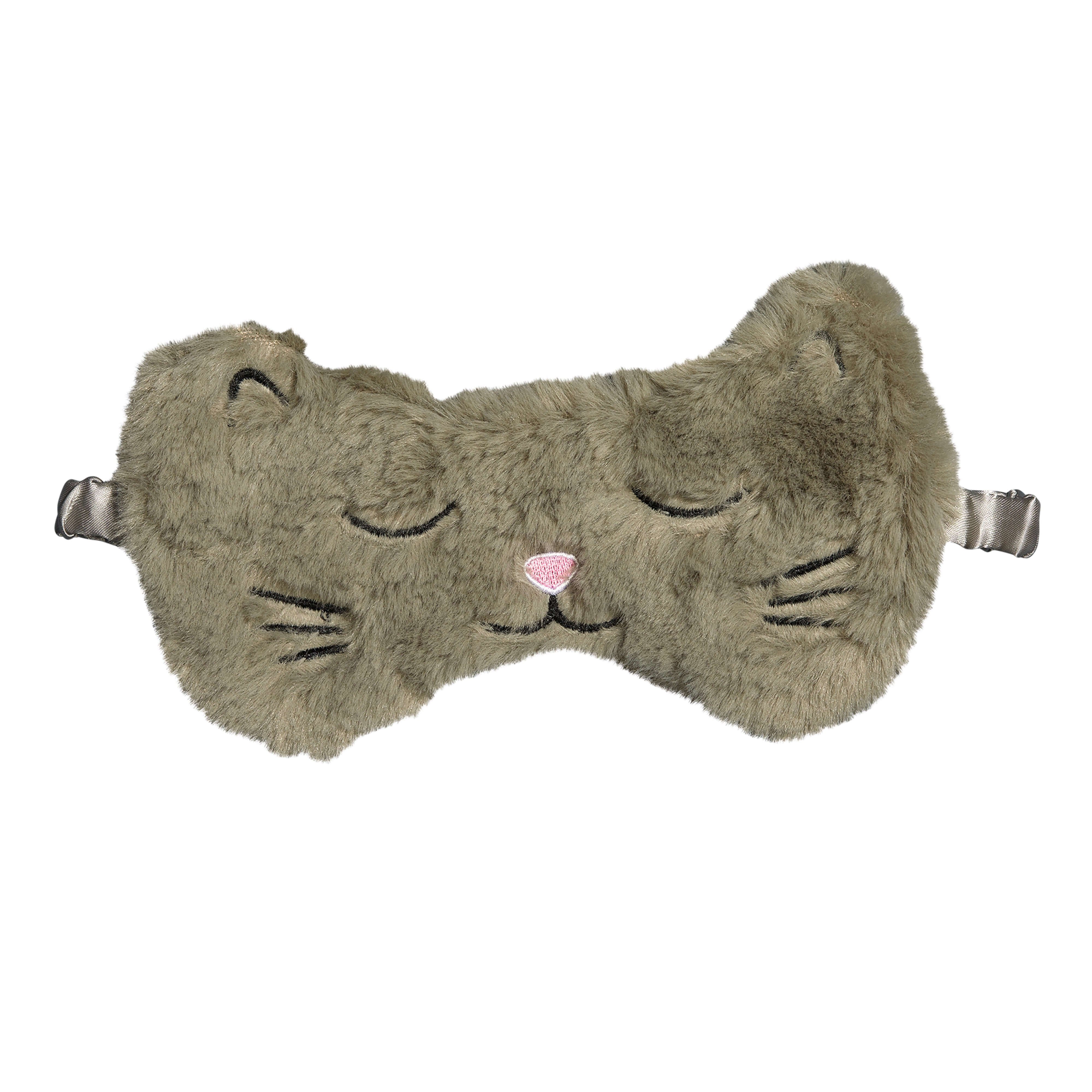 Masque de nuit chat gris Masque de nuit chat gris
