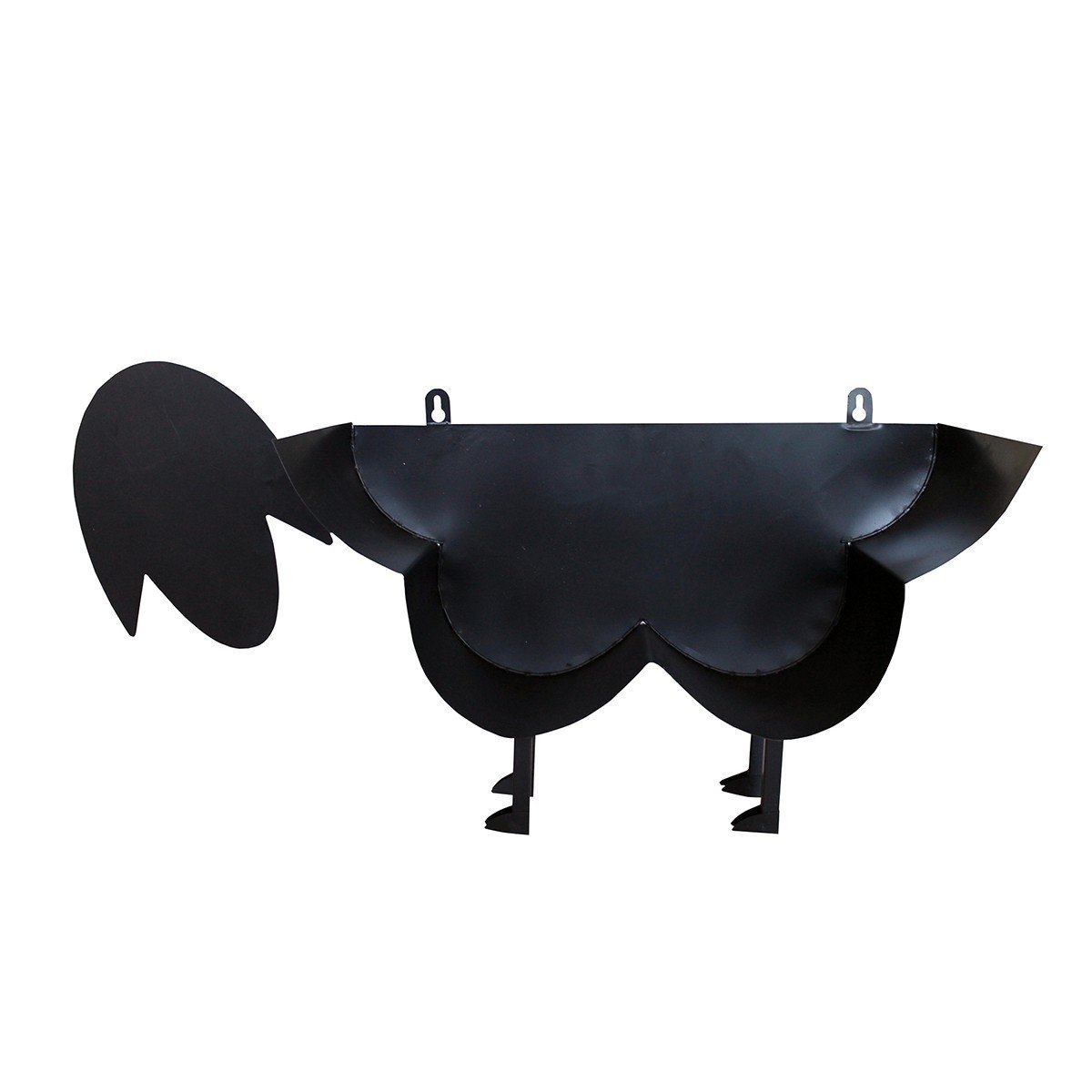 Réserve papier toilette forme mouton - Noir Réserve papier toilette forme mouton - Noir