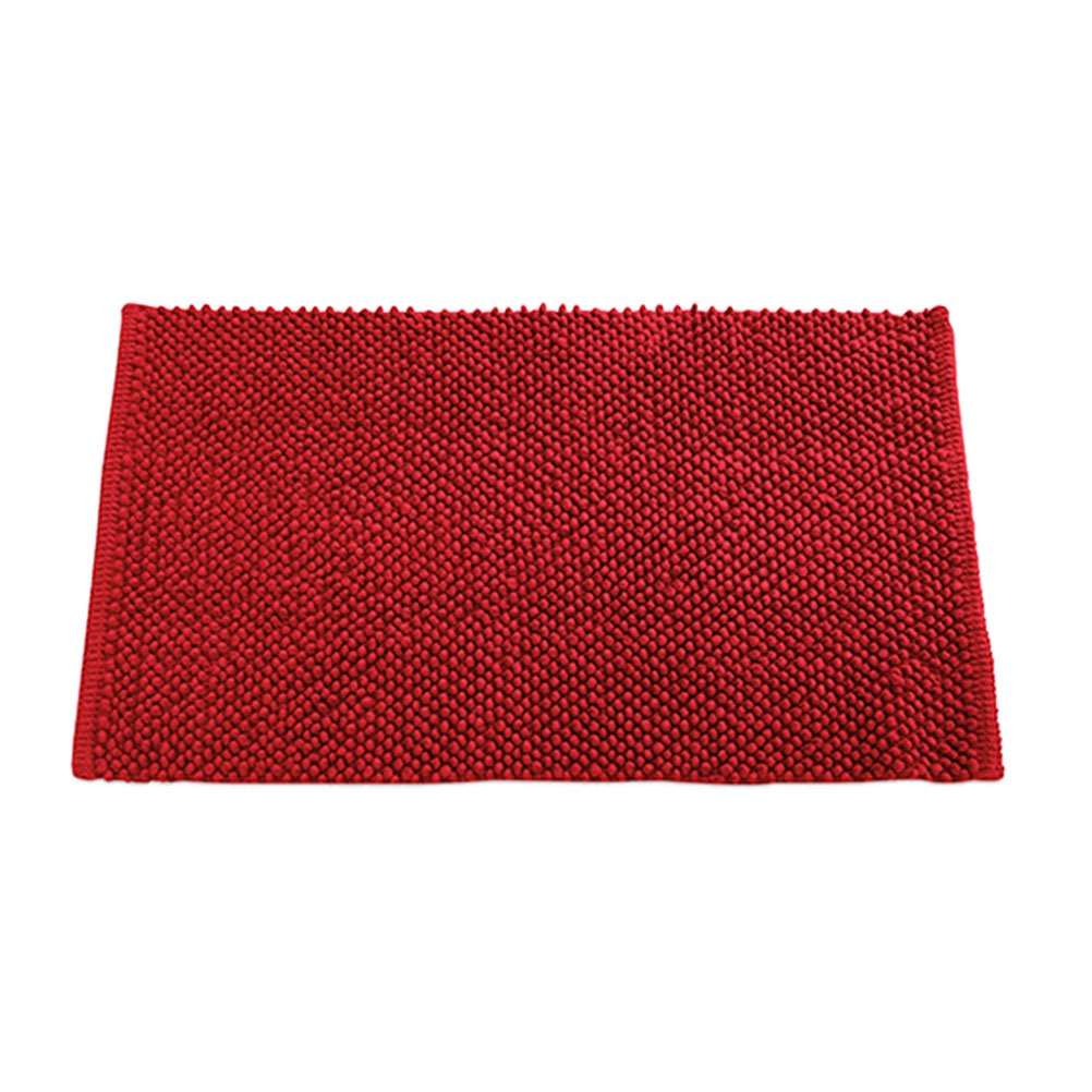 Carpette de bain pomme d'amour 50x80cm Carpette de bain pomme d'amour 50x80cm