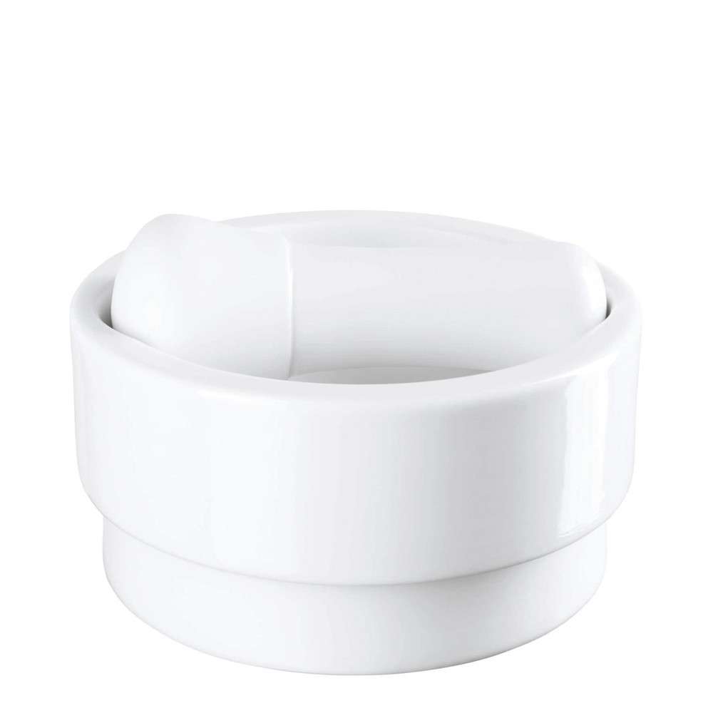 Mortier et pilon en porcelaine (photo) Mortier et pilon en porcelaine