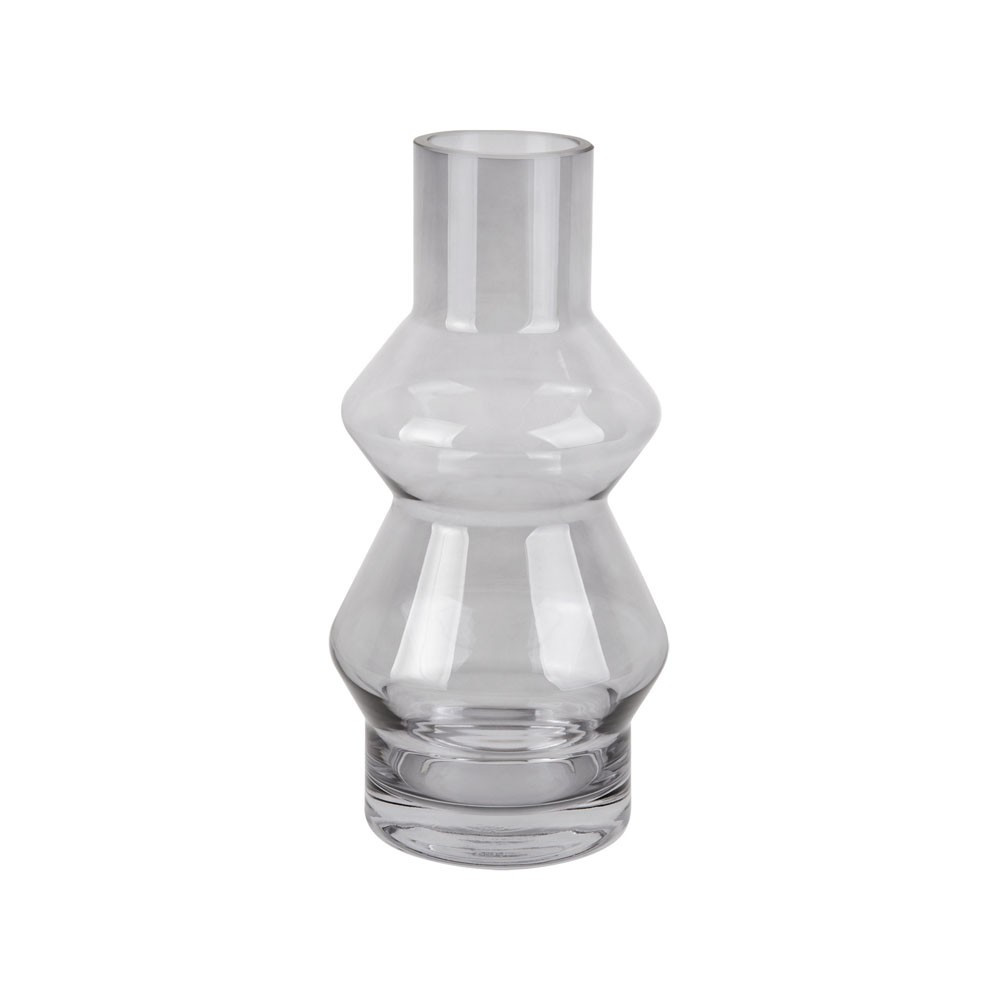 Vase blush glass medium H25cm