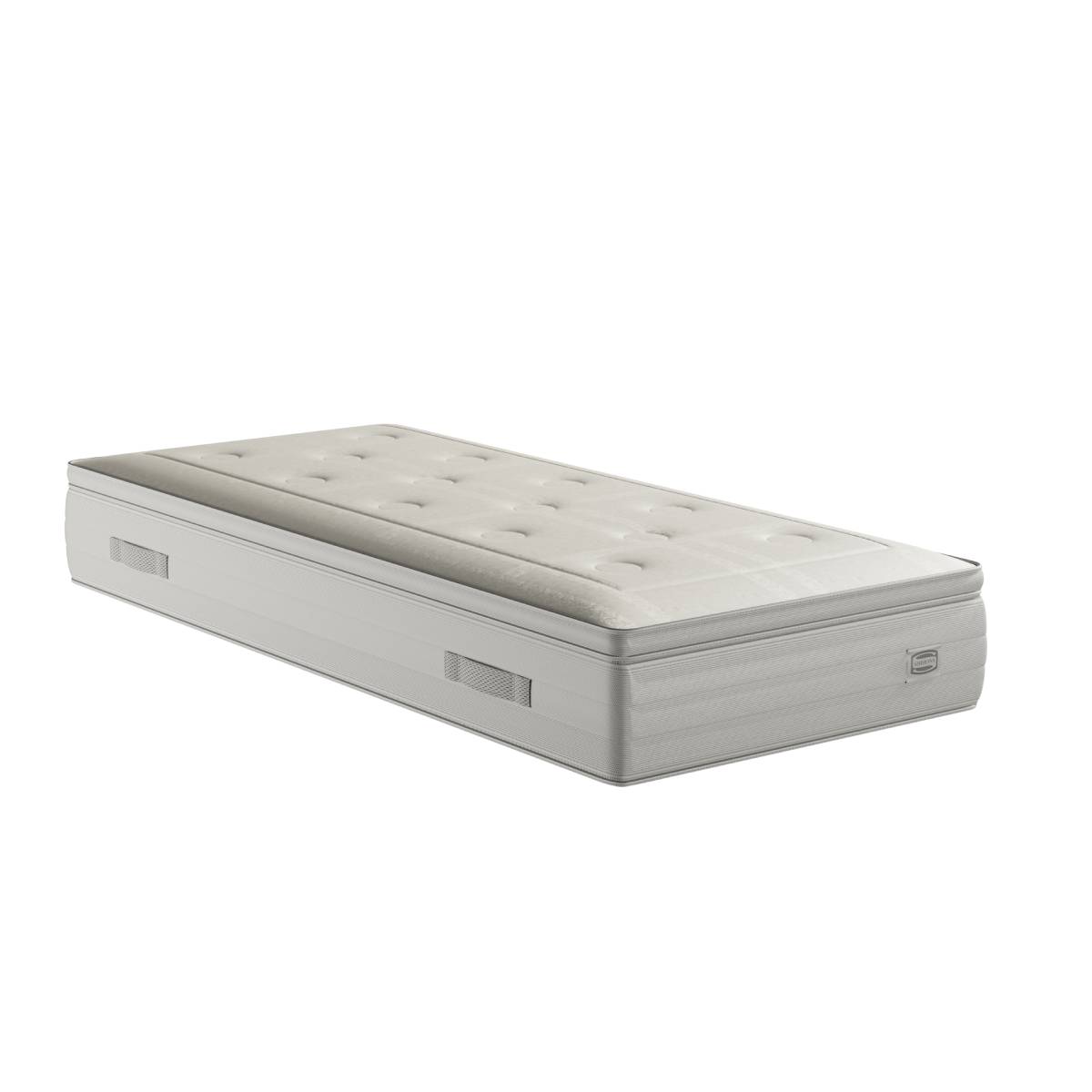 Matelas ressorts ensachés garnissage mémoire de forme 90 x 200 Matelas ressorts ensachés garnissage mémoire de forme 90 x 200