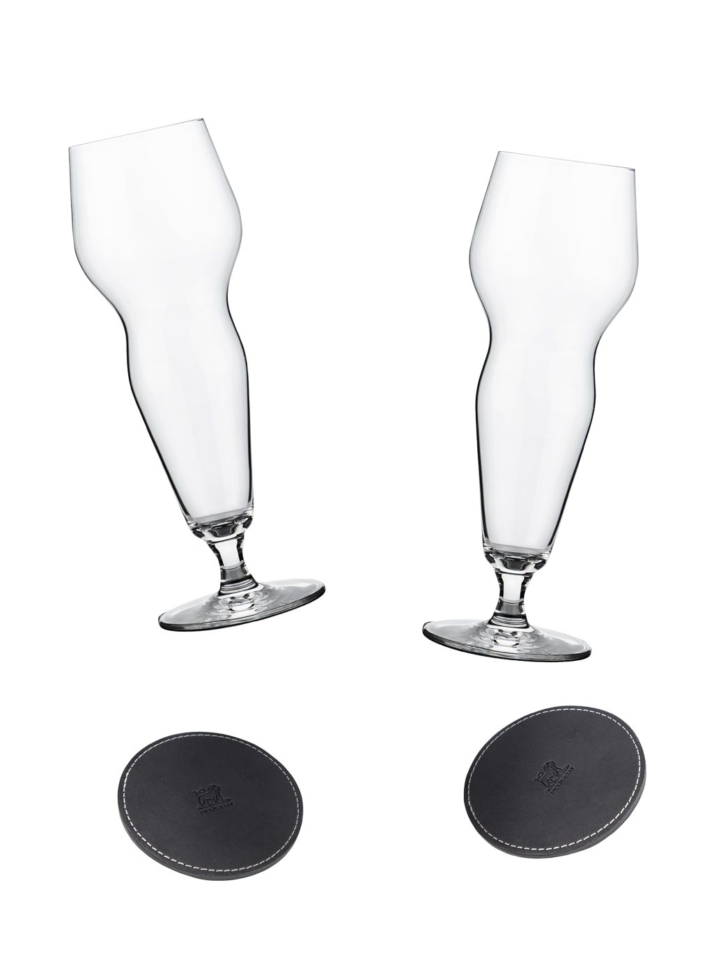 Verres pour bières légères et rafraîchissantes 33cl H23cm - Lot de 2 Verres pour bières légères et rafraîchissantes 33cl H23cm - Lot de 2