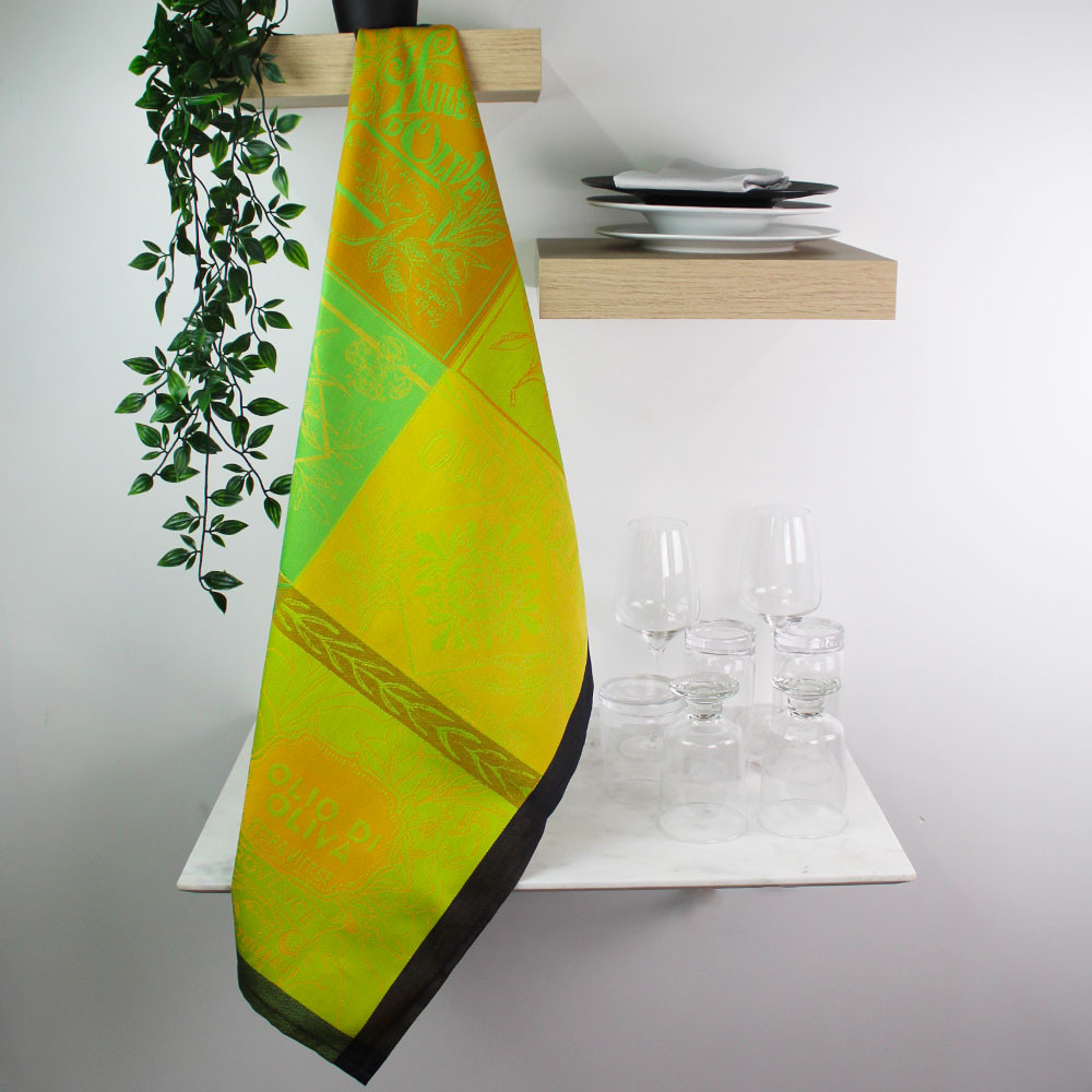 Torchon pur coton multicolore 56x77 Torchon pur coton multicolore 56x77