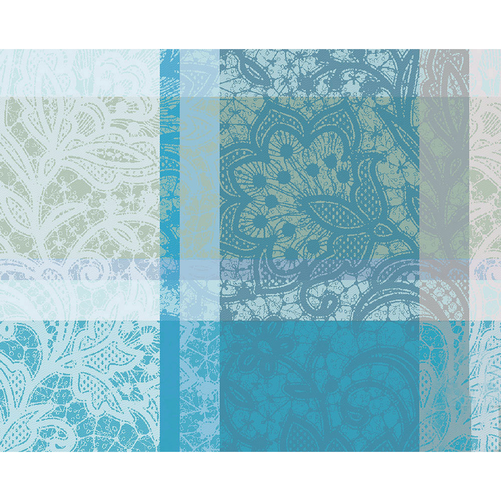 Set enduit imperméable pur coton vert 40X50 Set enduit imperméable pur coton vert 40X50