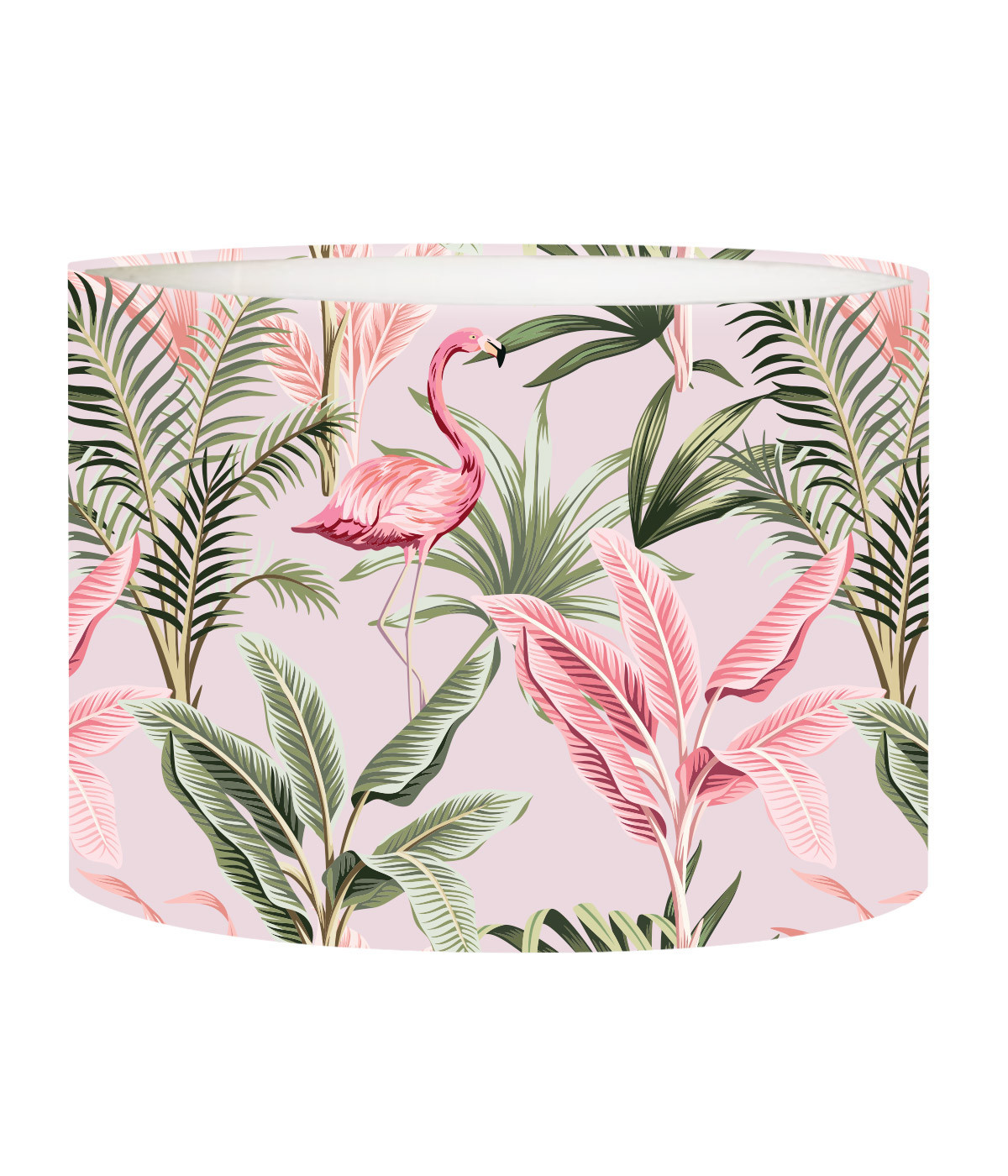 Abat-jour chevet Flamand Rose Poudré D 25 x H 20 Abat-jour chevet Flamand Rose Poudré D 25 x H 20