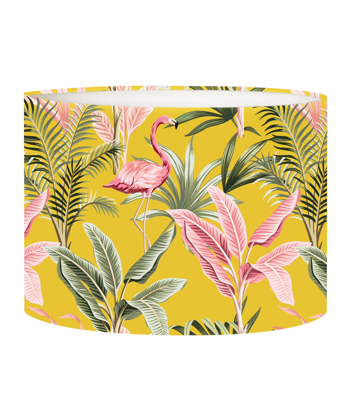 Abat-jour chevet Flamand Jaune Moutarde D 25 x H 20 Abat-jour chevet Flamand Jaune Moutarde D 25 x H 20