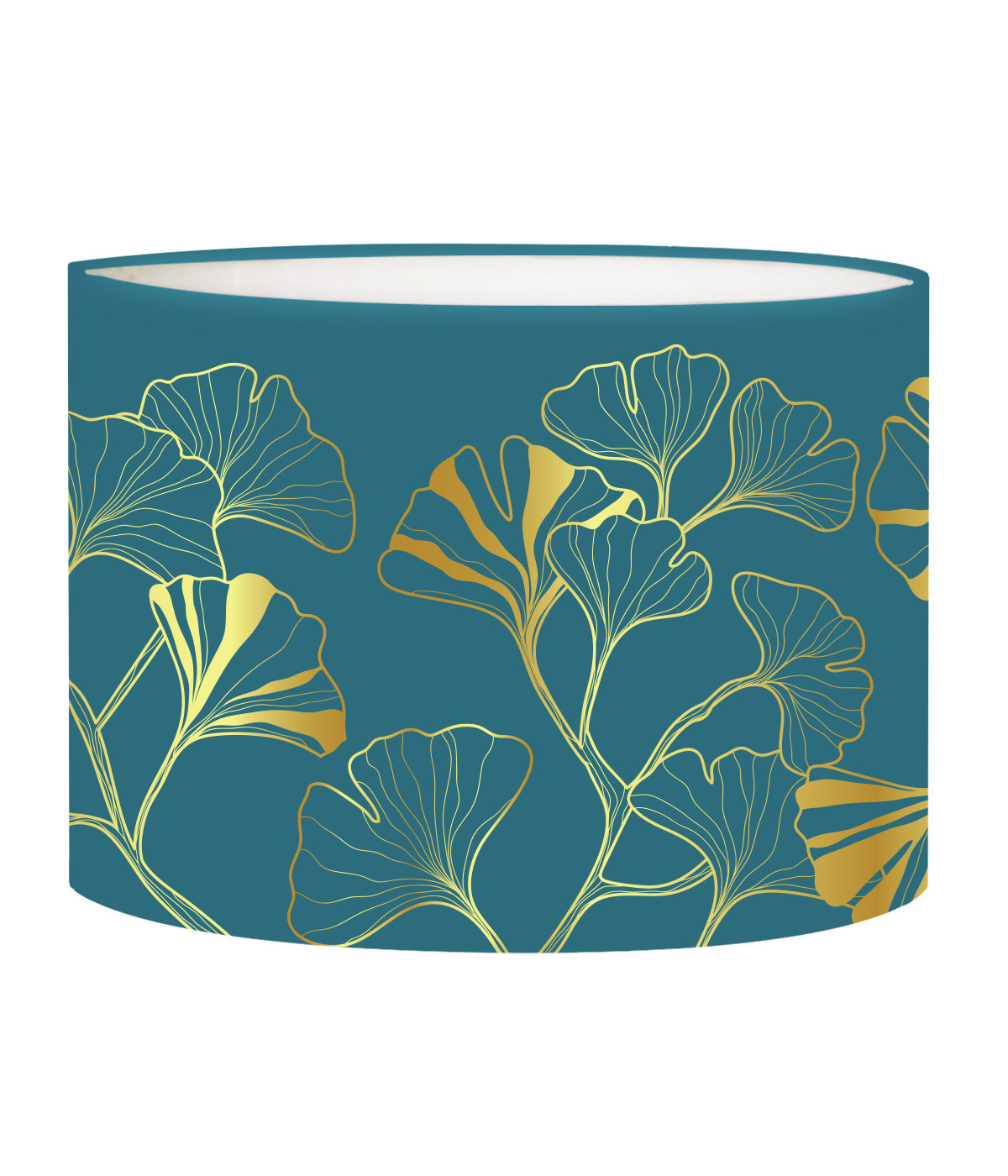 Abat-jour chevet Iris Bleu Canard D 25 x H 20 Abat-jour chevet Iris Bleu Canard D 25 x H 20