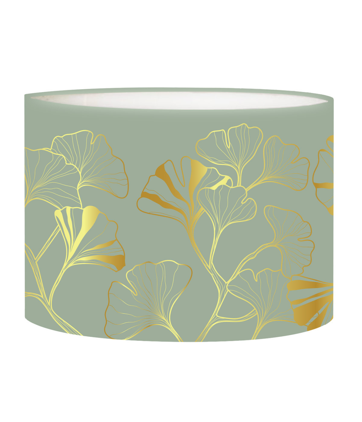 Abat-jour chevet Iris Vert Olive D 25 x H 20 Abat-jour chevet Iris Vert Olive D 25 x H 20