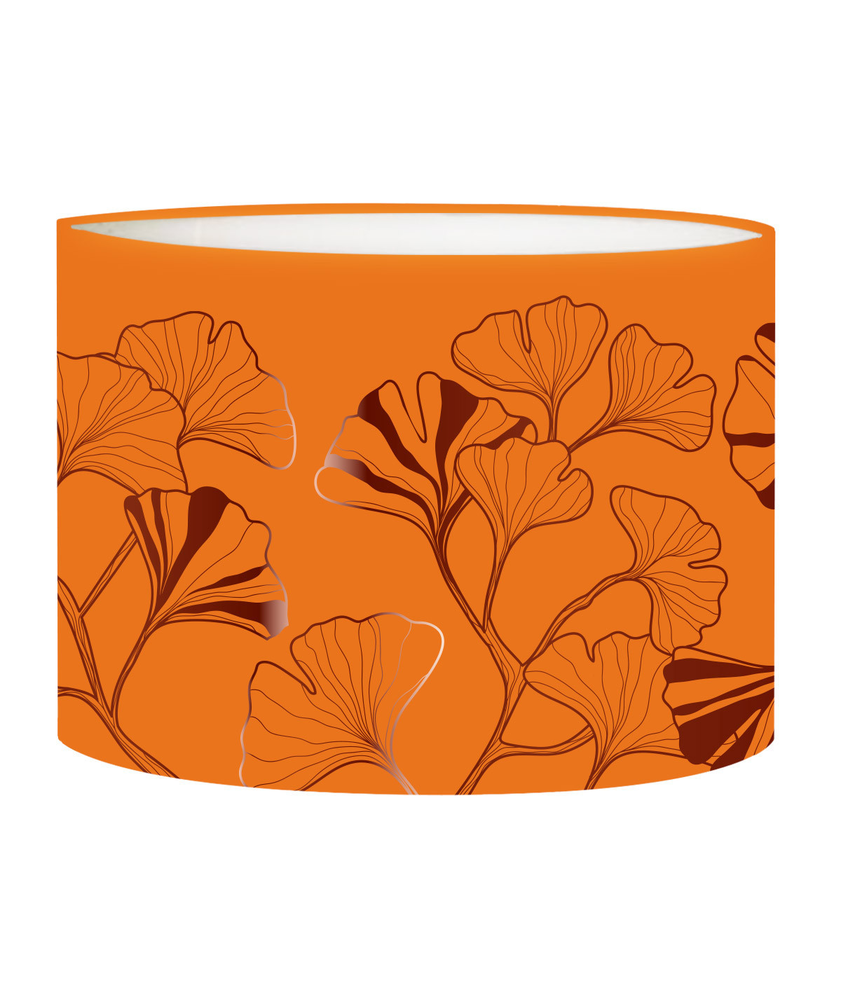 Abat-jour chevet Iris Mandarine T 25 x H 20 Abat-jour chevet Iris Mandarine T 25 x H 20