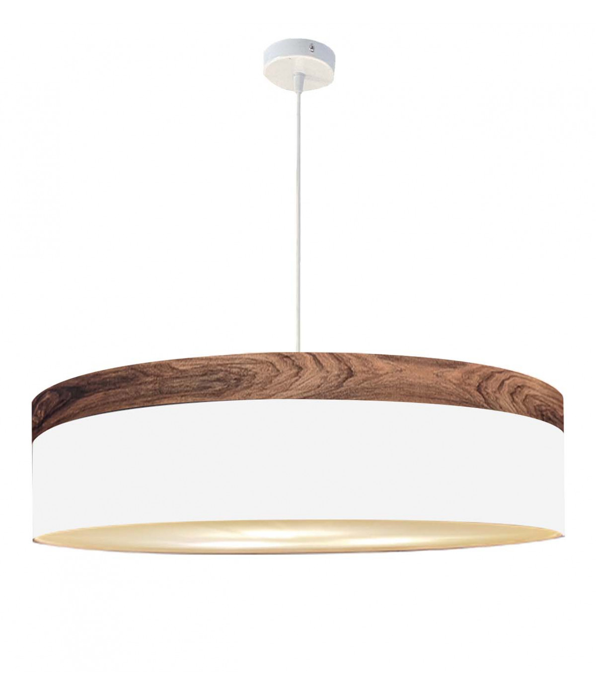 Suspension blanc d 65 cm