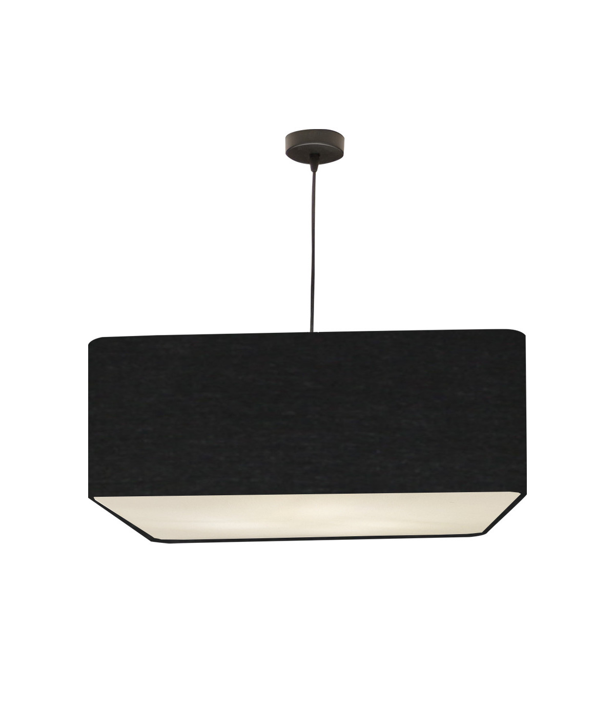 Suspension Carrée Carlito Noir D 50 x H 20 Suspension Carrée Carlito Noir D 50 x H 20
