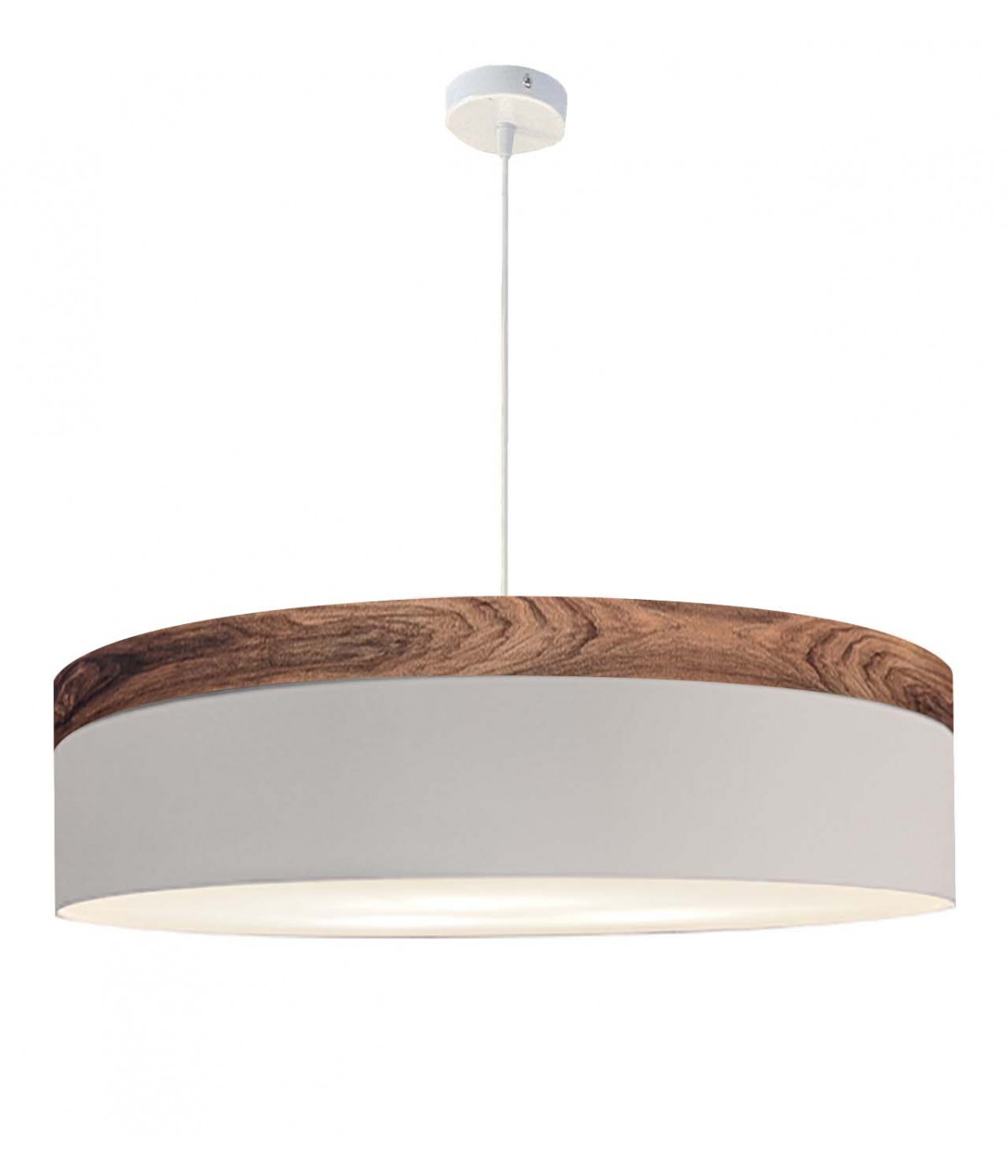 Suspension gris d 65 cm