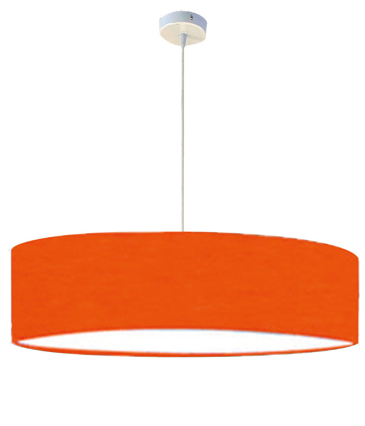 Suspension orange d 65 cm