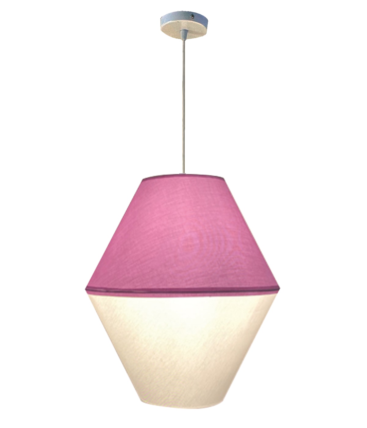 Suspension fushia d 35 cm