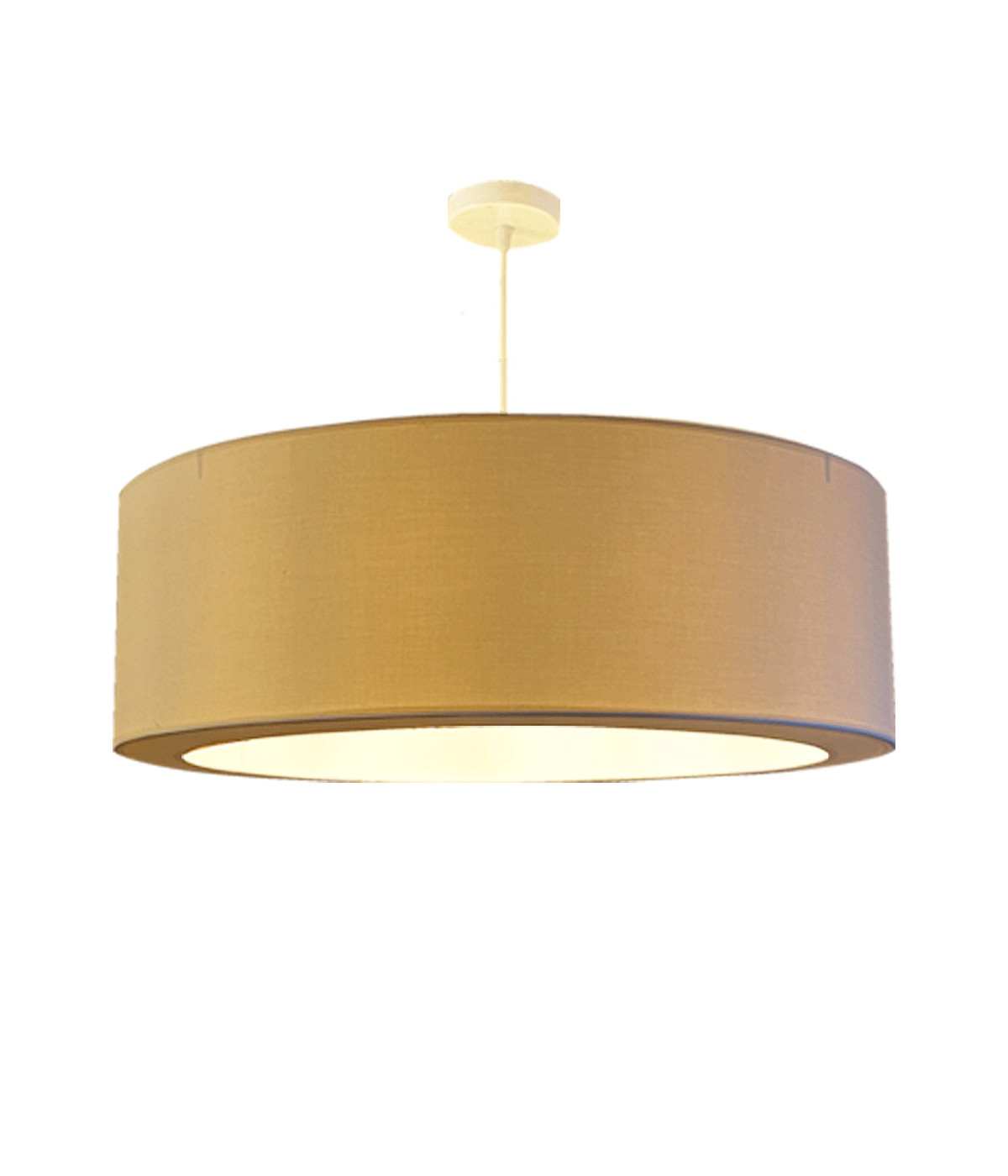 Suspension beige d 65 cm