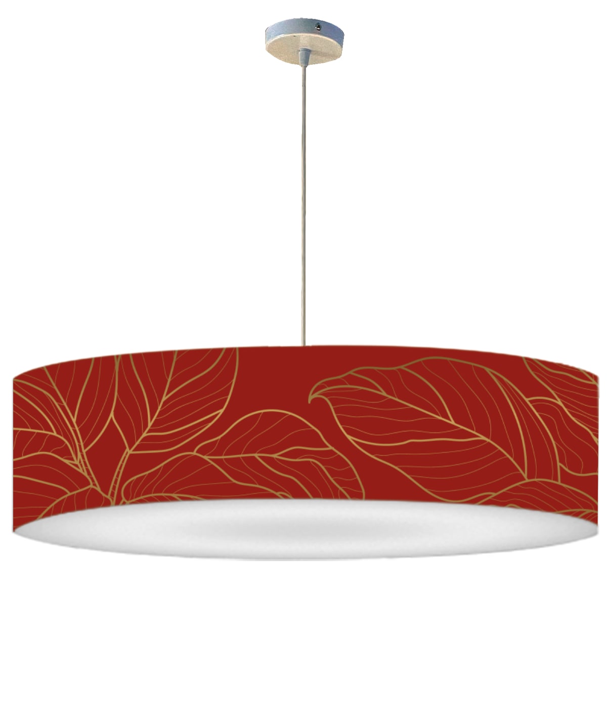 Suspension feuille rouge D 60 x H 30 Suspension feuille rouge D 60 x H 30
