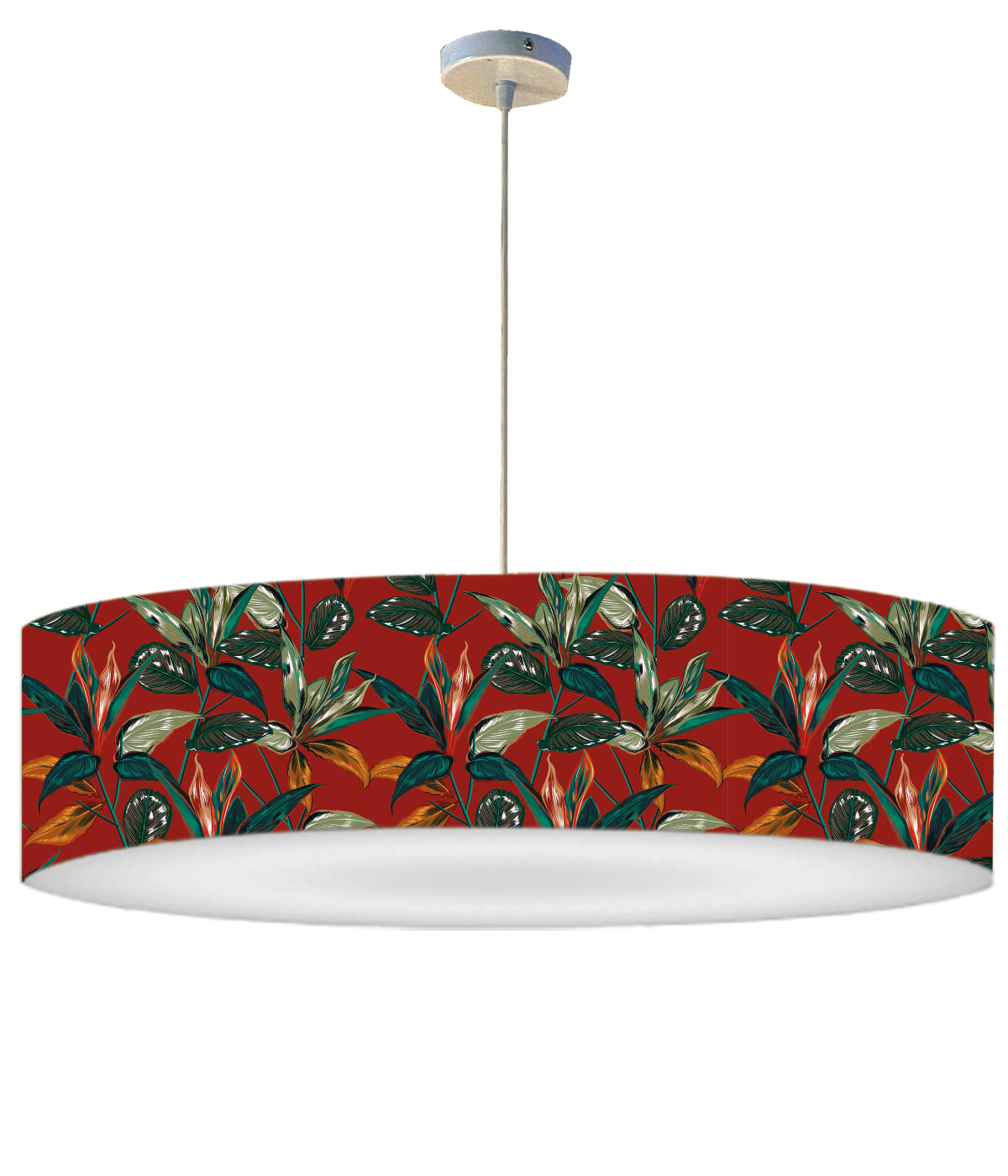 Suspension forêt rouge acidulée T 60 x H 25 Suspension forêt rouge acidulée T 60 x H 25