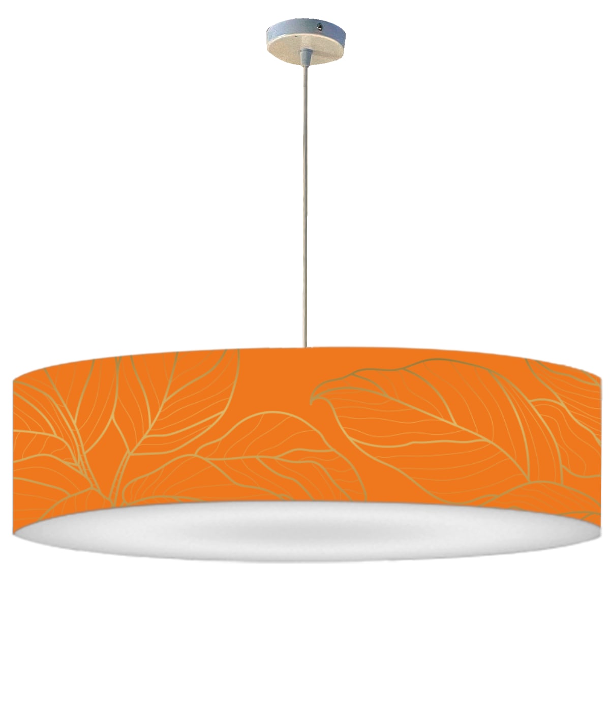 Suspension feuille orange acidulée D 60 x H 30 Suspension feuille orange acidulée D 60 x H 30