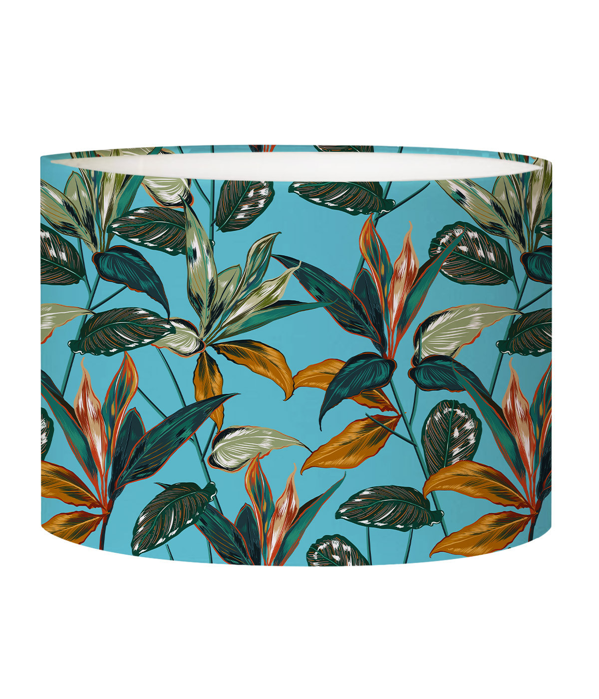 Abat-jour Lampadaire Forêt bleu acidulé D 45 x H 25 Abat-jour Lampadaire Forêt bleu acidulé D 45 x H 25