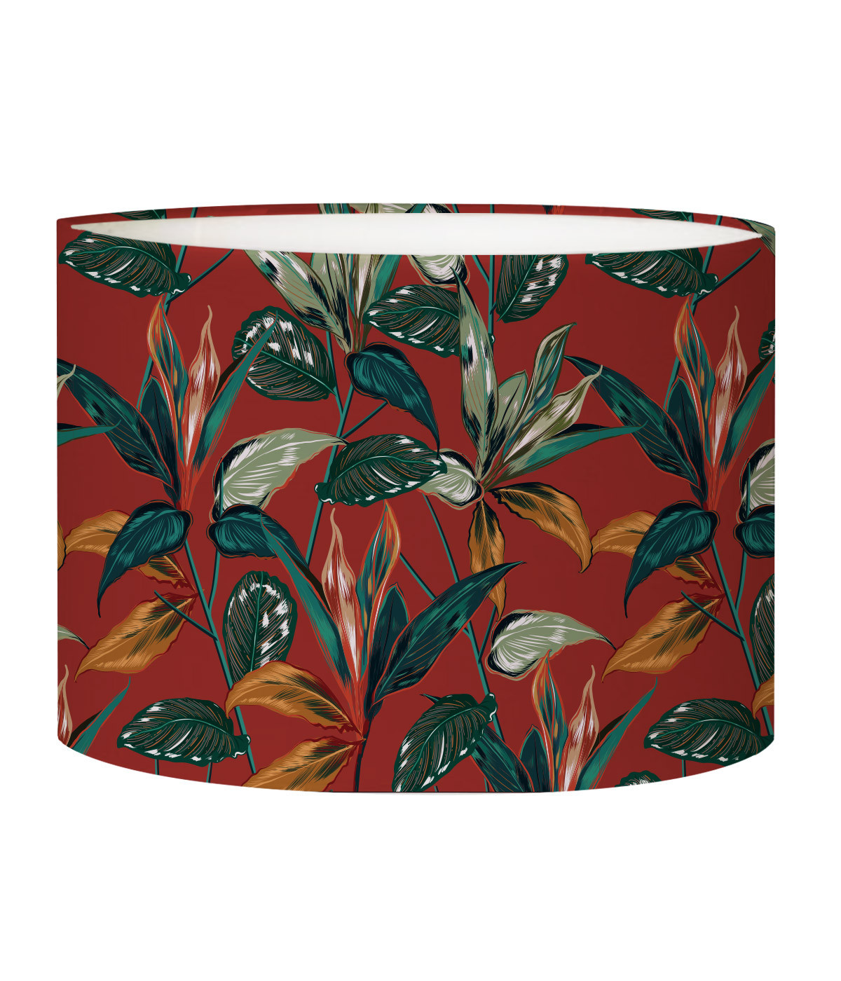 Abat-jour Lampadaire Forêt rouge acidulé D 45 x H 25 Abat-jour Lampadaire Forêt rouge acidulé D 45 x H 25