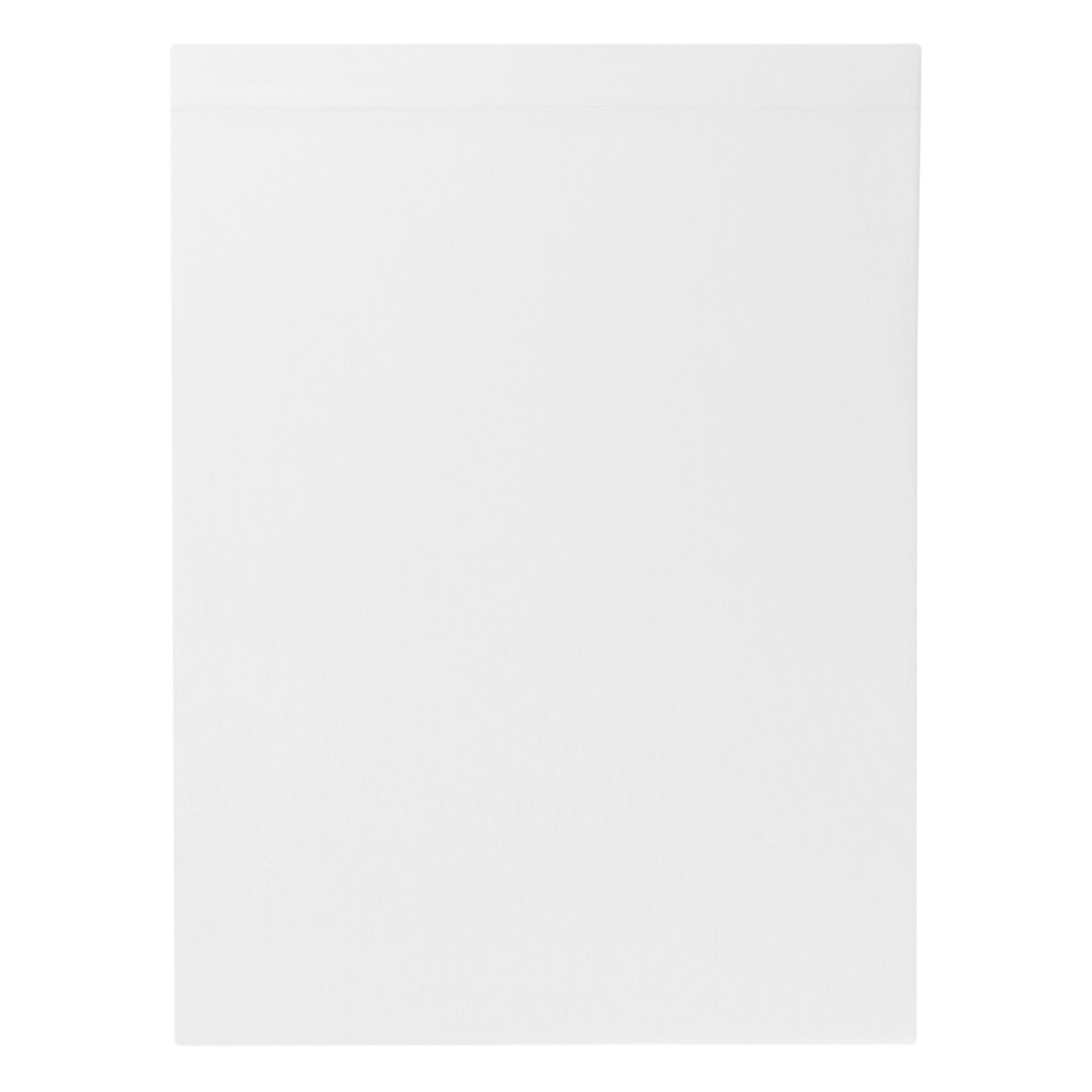 Drap plat percale coloris Blanc 180x290 cm (photo) Drap plat percale coloris Blanc 180x290 cm
