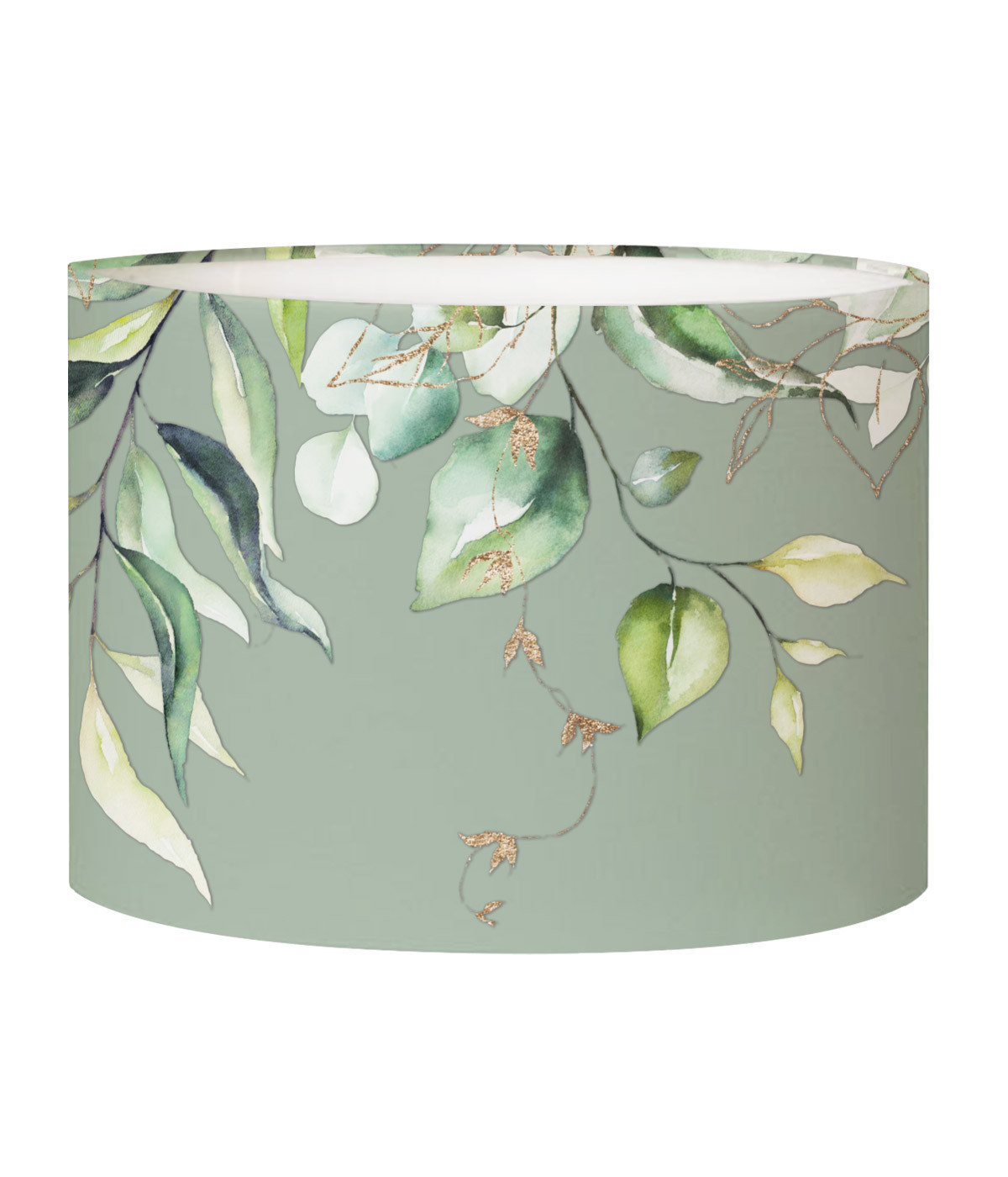 Abat-jour chevet Branche Vert Olive D 25 x H 20 Abat-jour chevet Branche Vert Olive D 25 x H 20