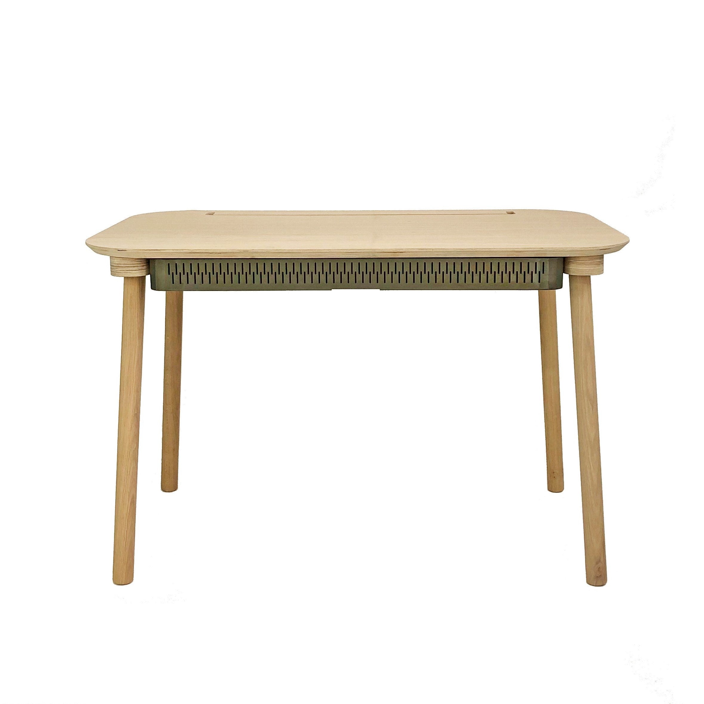Bureau en chêne avec tiroir vernis BRUT