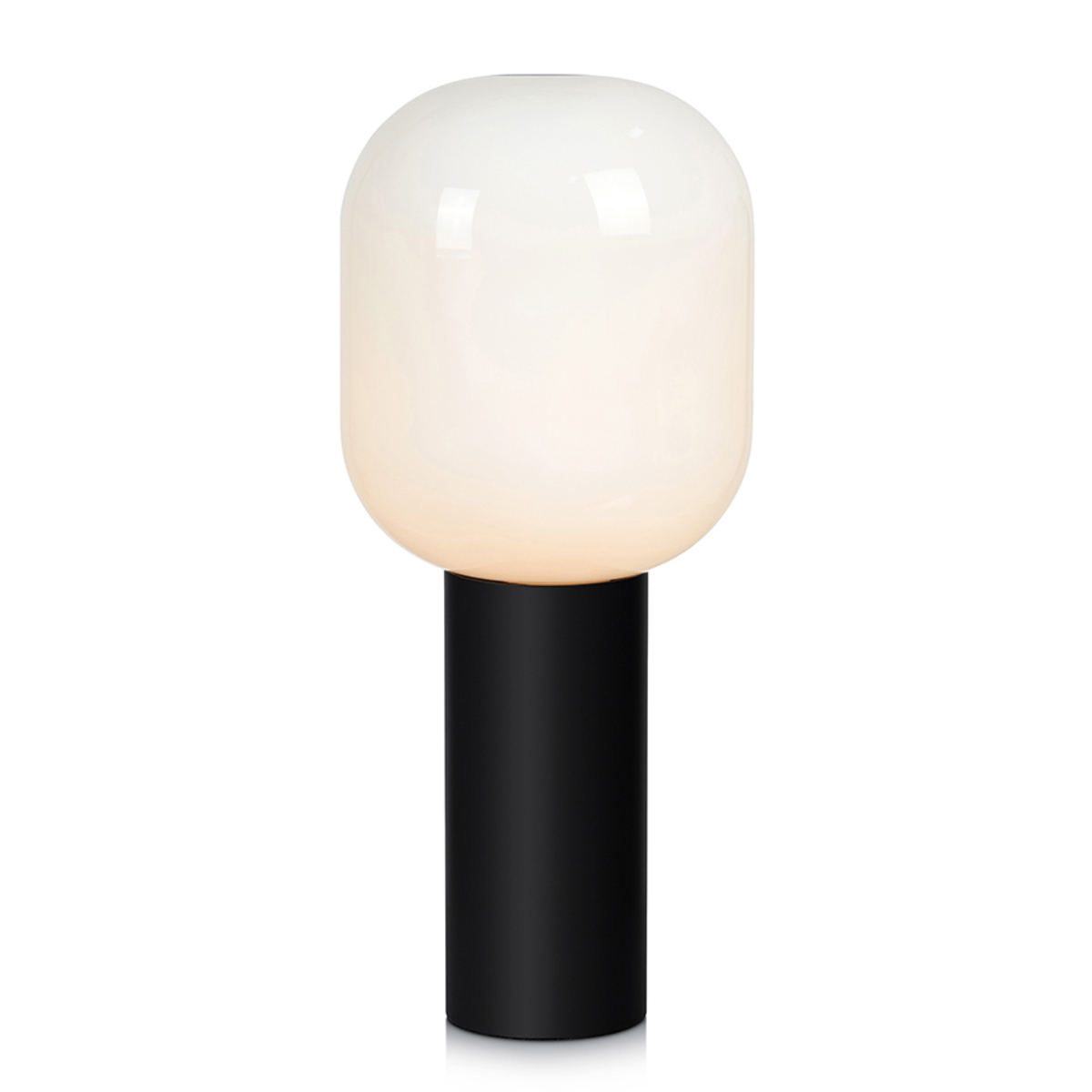 Lampe en verre noir Lampe en verre noir