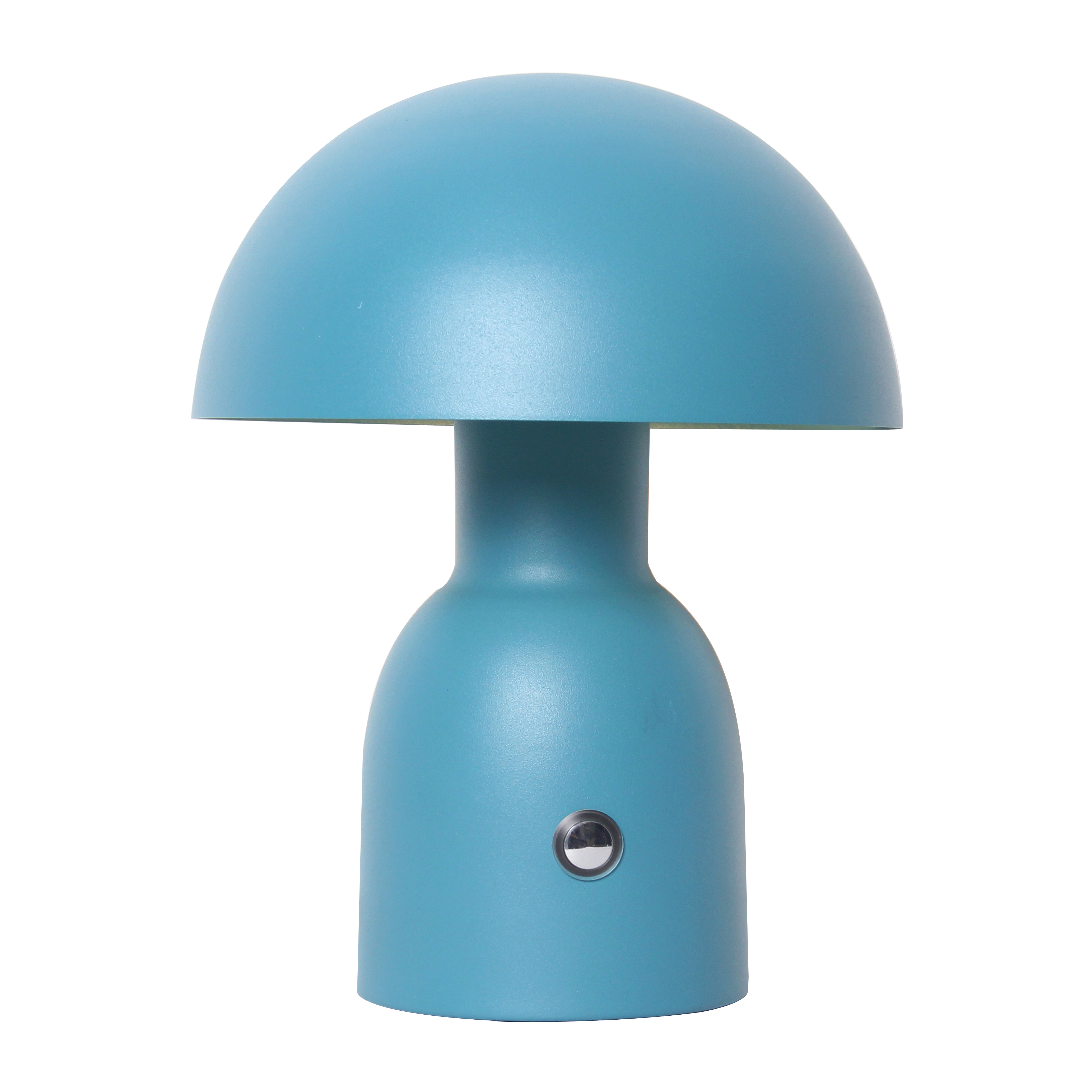 Lampe en métal bleu Lampe en métal bleu