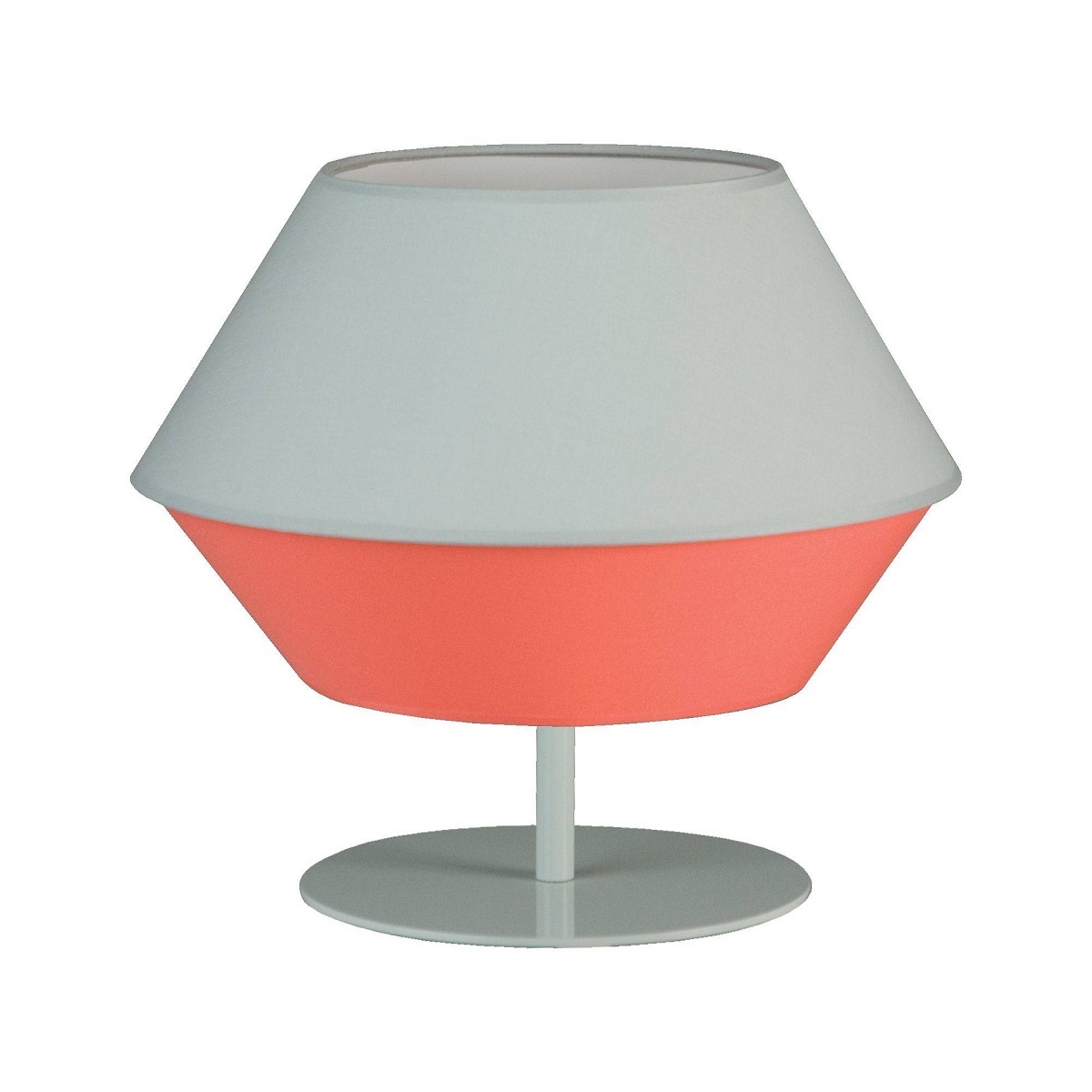 Lampe en tissu orange Lampe en tissu orange