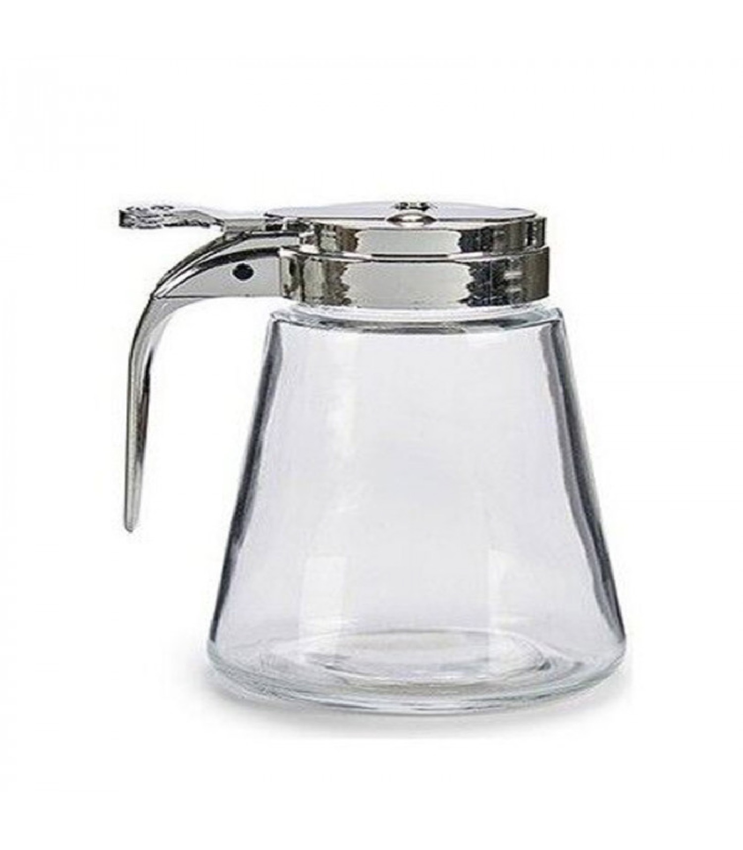 Pot à miel verre avec bec verseur Pot à miel verre avec bec verseur