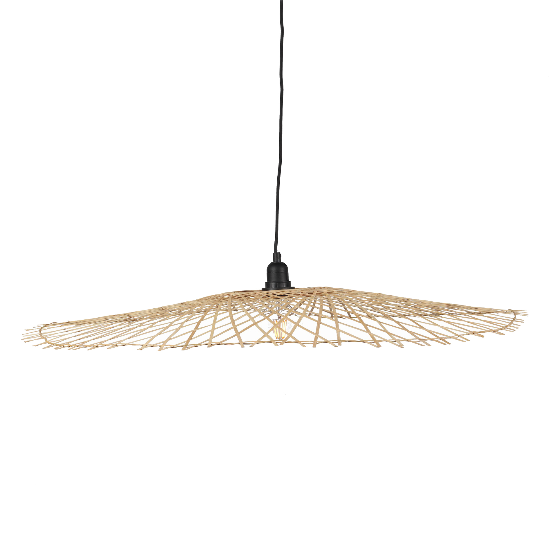 Suspension en bambou naturel Suspension en bambou naturel