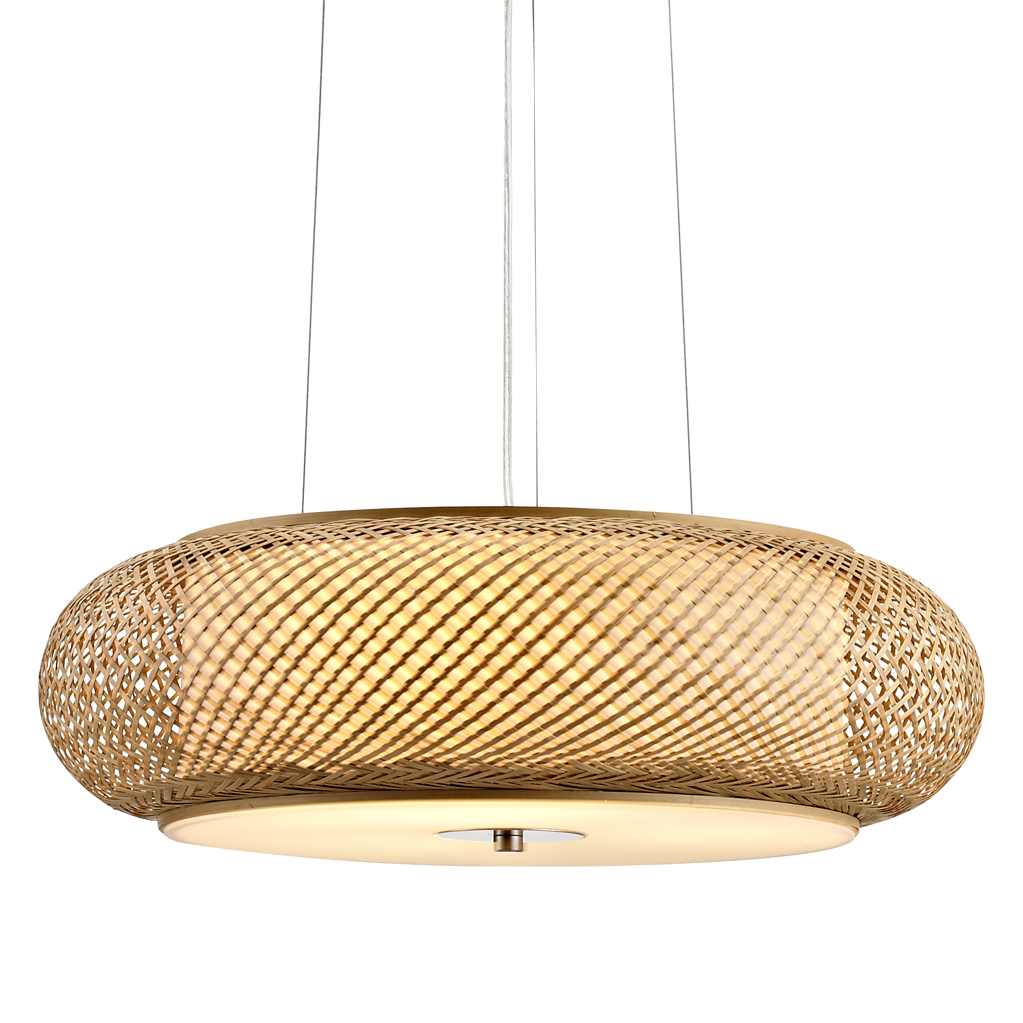 Suspension en bambou naturel Suspension en bambou naturel