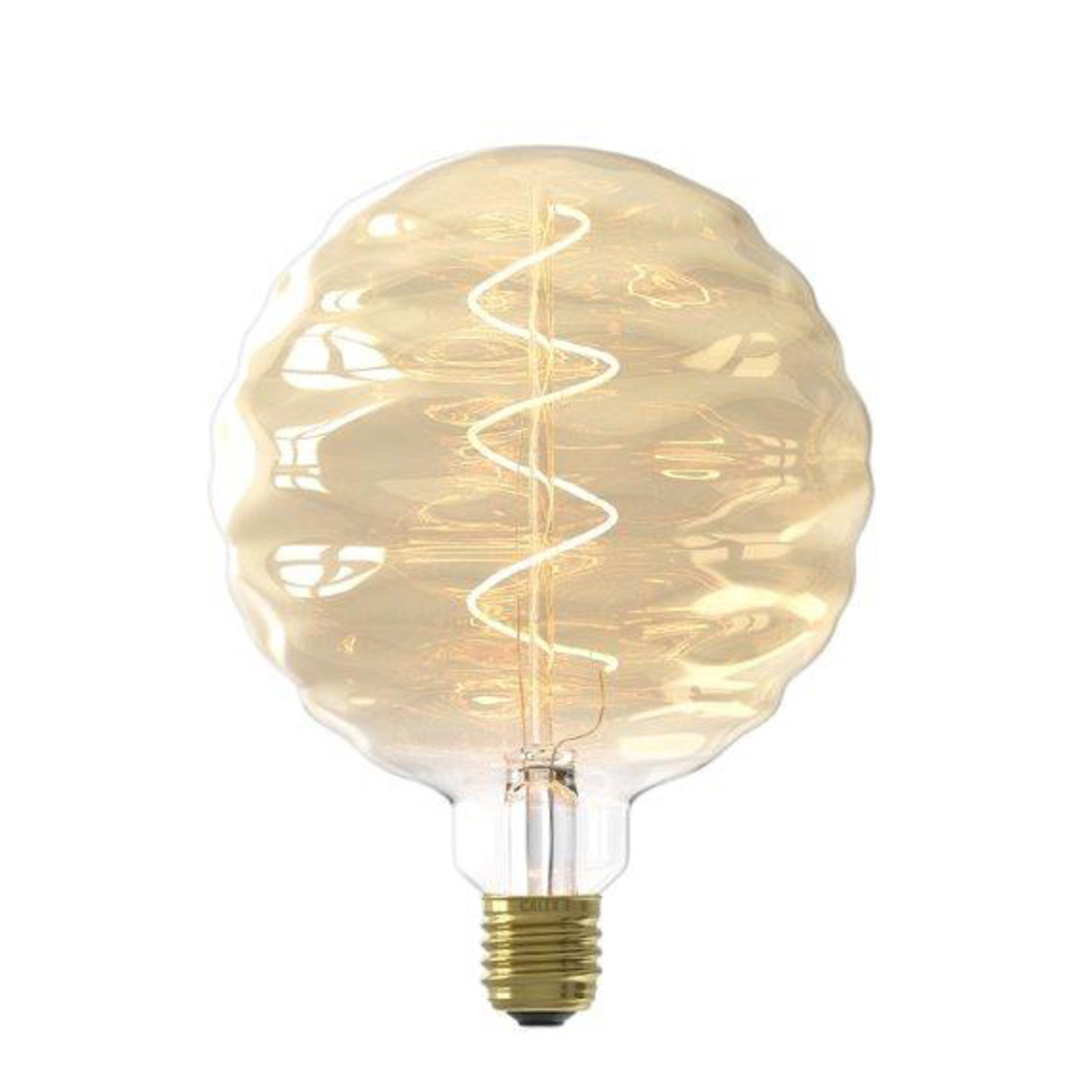 Ampoule filament décorative en verre doré Ampoule filament décorative en verre doré