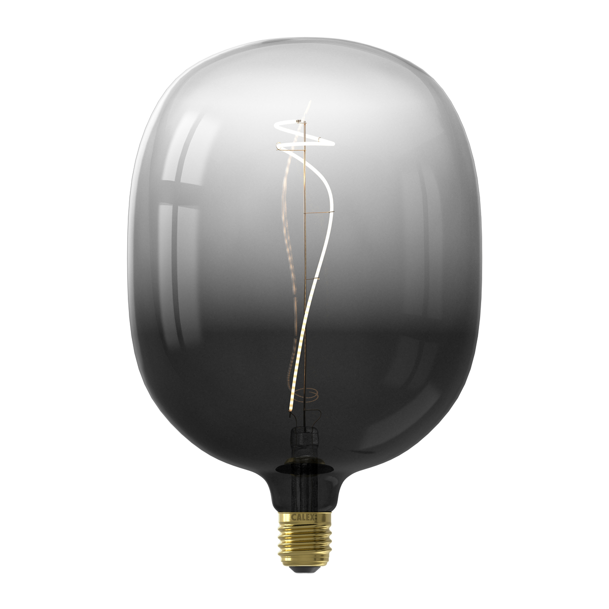 Ampoule filament décorative en verre noir Ampoule filament décorative en verre noir