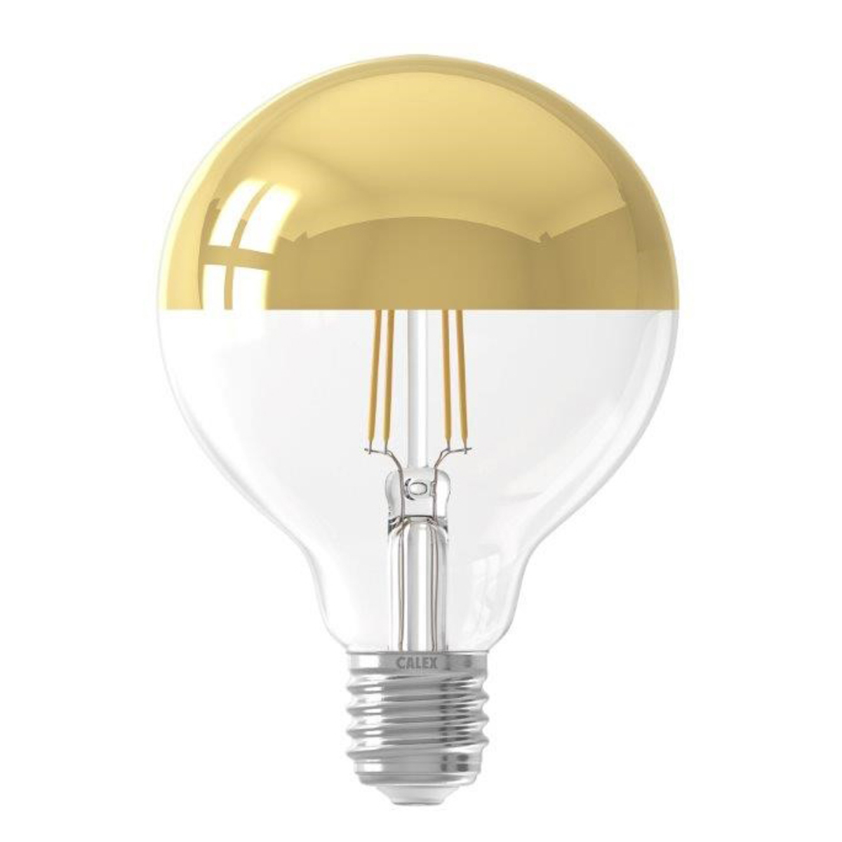 Ampoule filament décorative en verre dore Ampoule filament décorative en verre dore