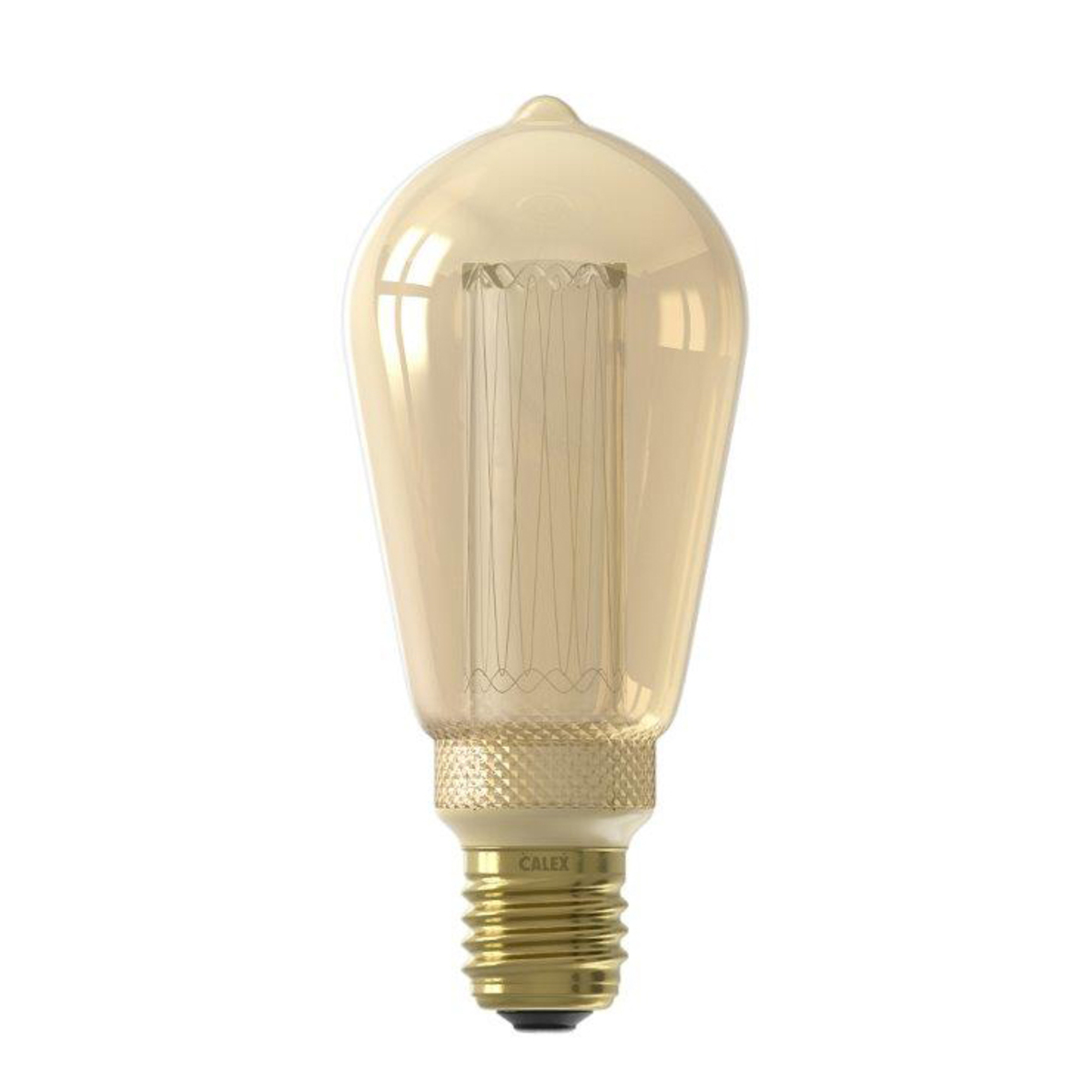 Ampoule filament décorative en verre orange Ampoule filament décorative en verre orange