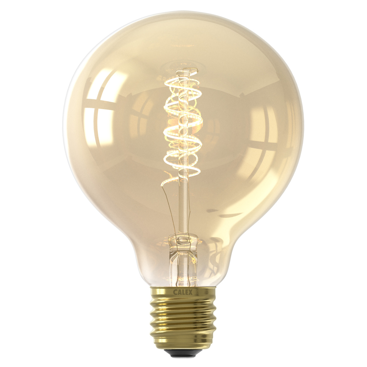 Ampoule filament décorative en glass ambre