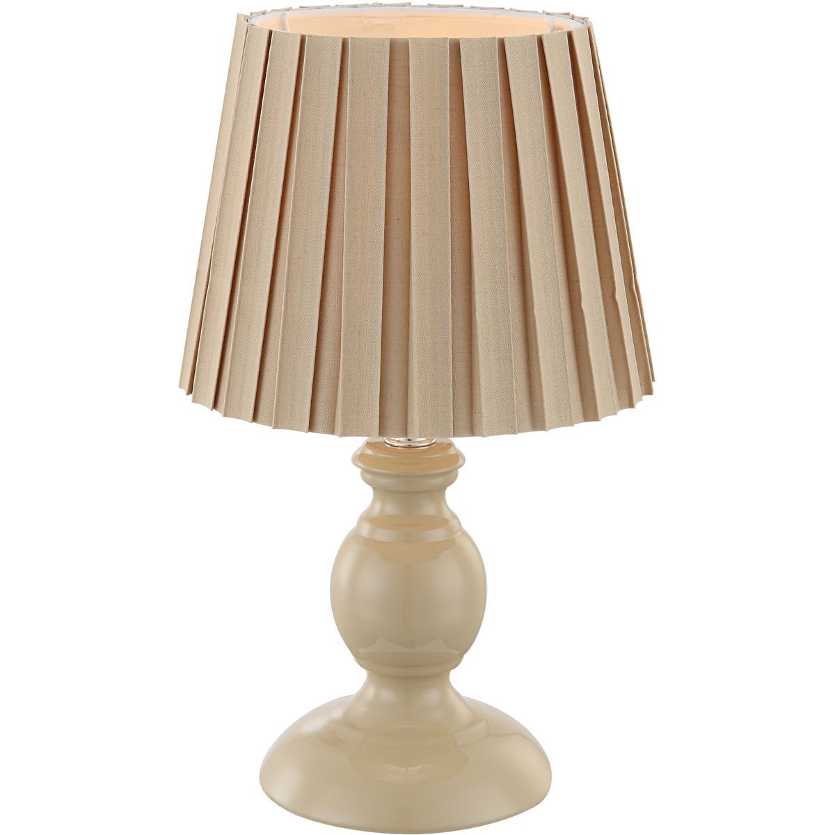 Lampe en métal marron (photo) Lampe en métal marron
