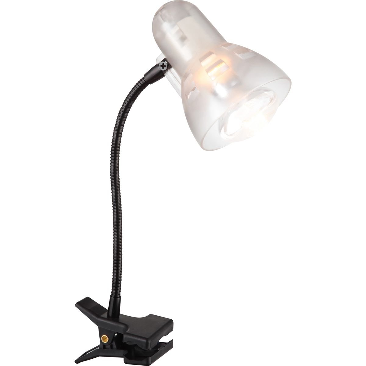 Lampe de bureau en métal transparent Lampe de bureau en métal transparent