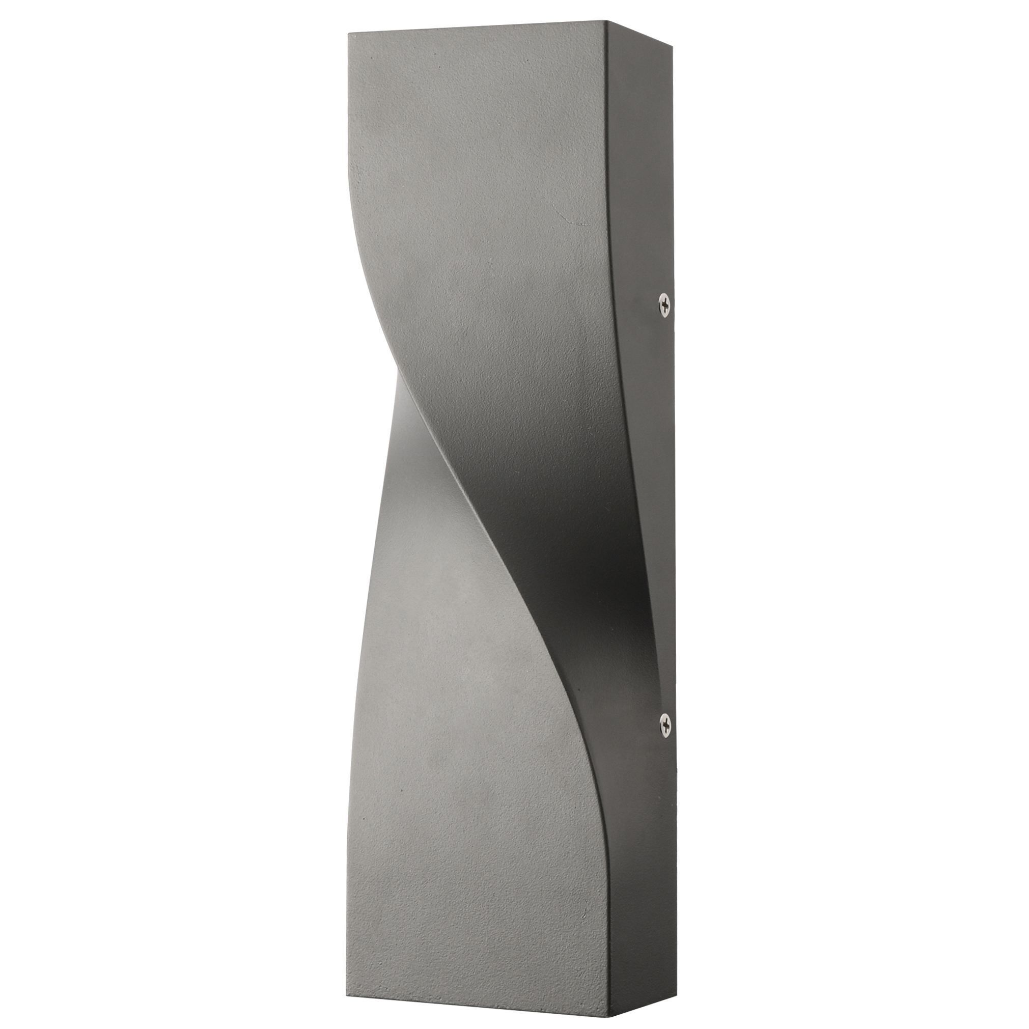 Applique extérieur en aluminium gris Applique extérieur en aluminium gris