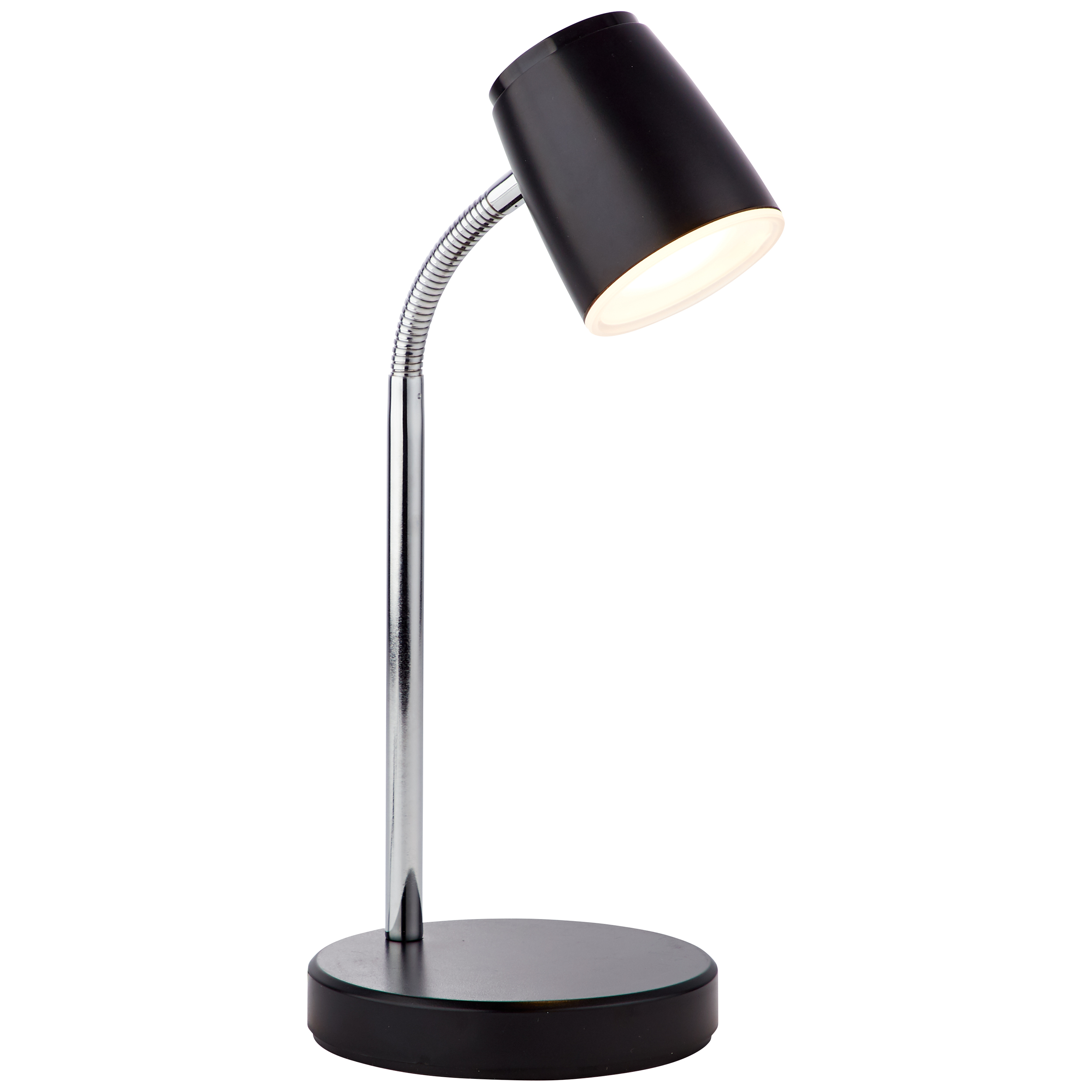 Lampe de bureau en métal noir Lampe de bureau en métal noir