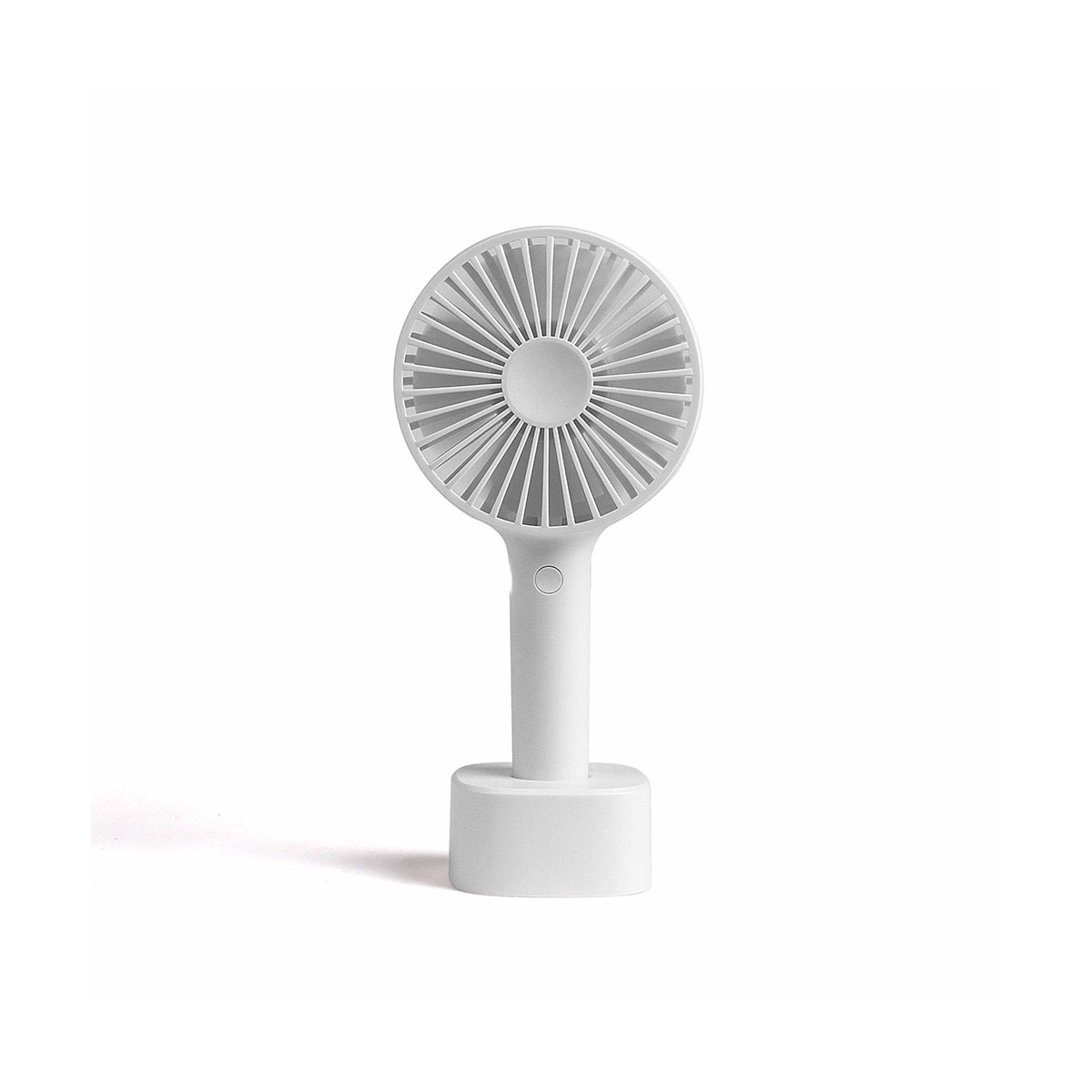 Ventilateur à main blanc Ventilateur à main blanc