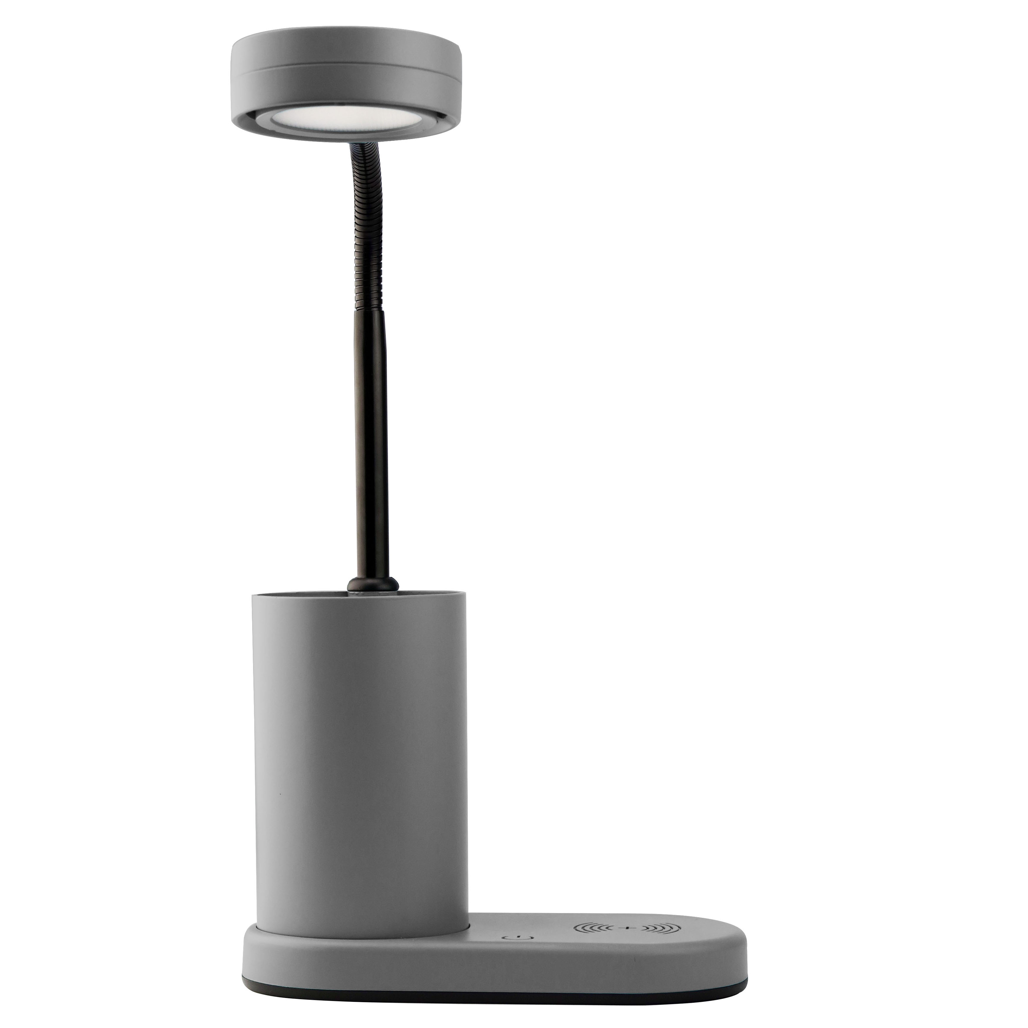 Lampe de bureau en pvc anthracite Lampe de bureau en pvc anthracite